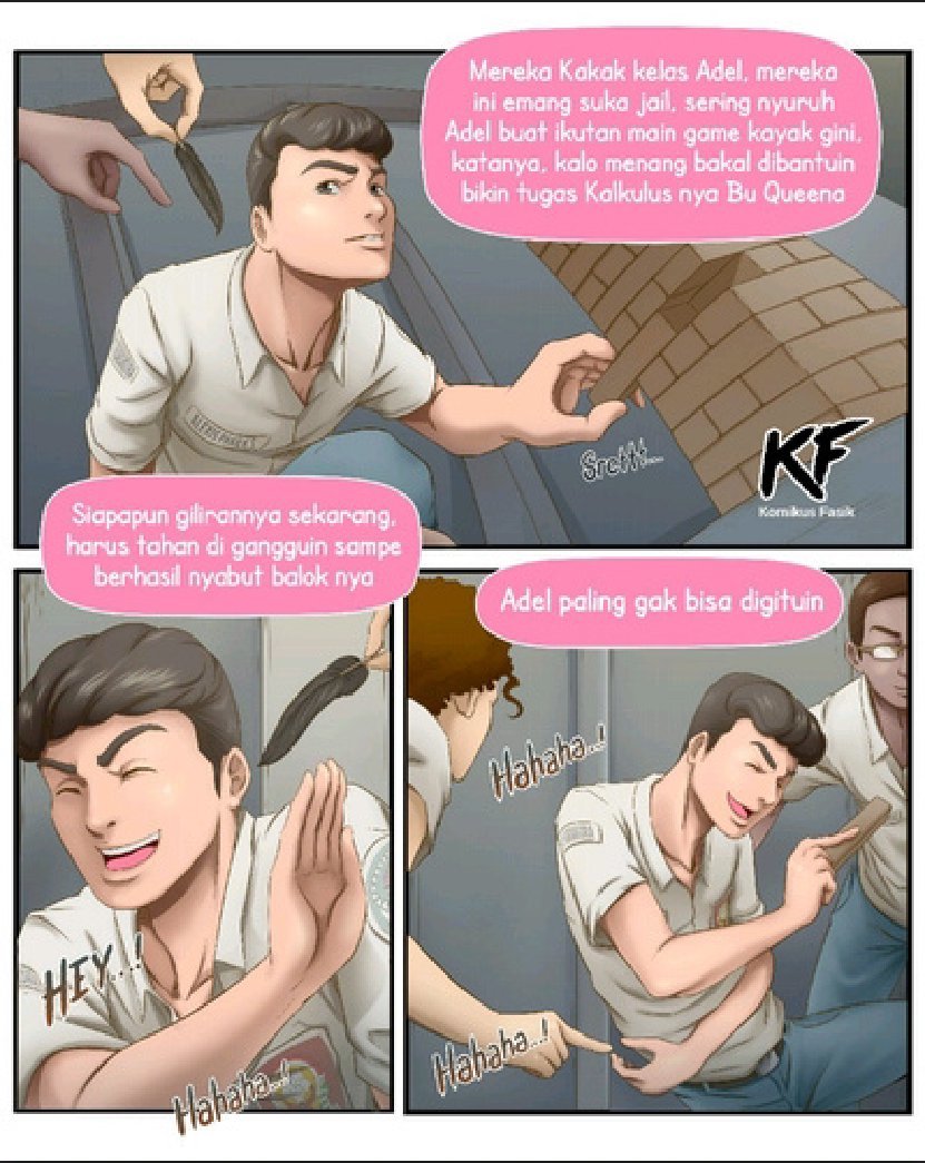 Komikus Fasik - Chapter Adel Tersikat 4