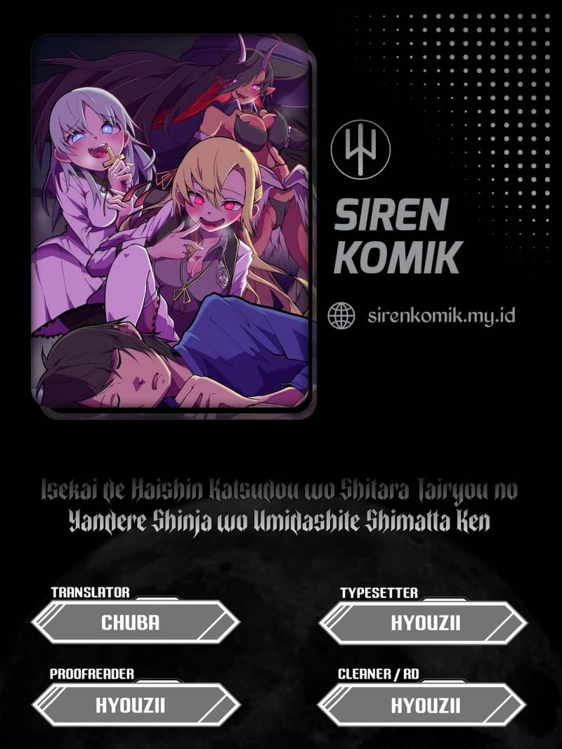 Isekai de Haishin Katsudou wo Shitara Tairyou no Yandere Shinja wo Umidashite Shimatta Ken - Chapter 4 1