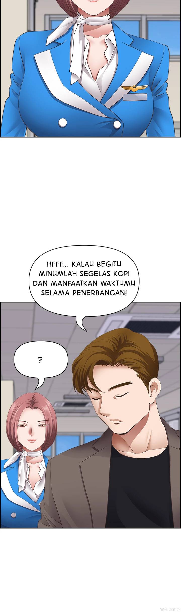 Komik On an Airplane - On an Airplane Chapter 40 END 18