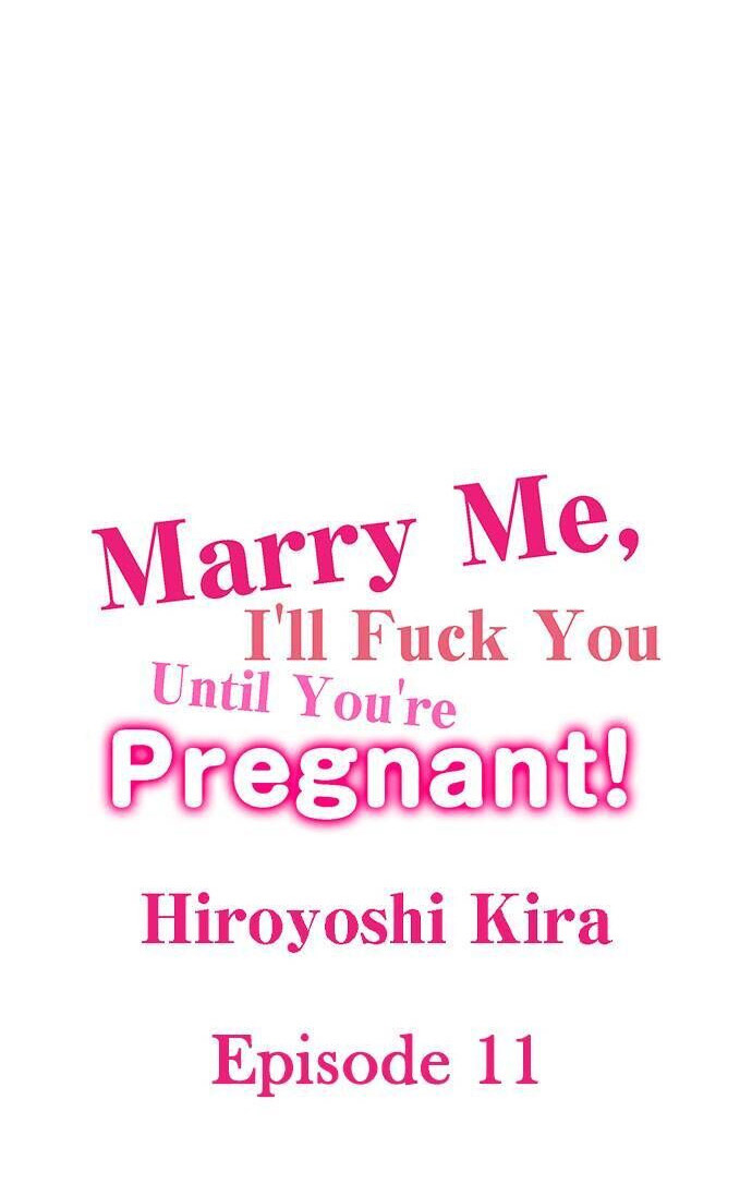 Marry Me, I’ll Fuck You Until You’re Pregnant! - Chapter 11 2