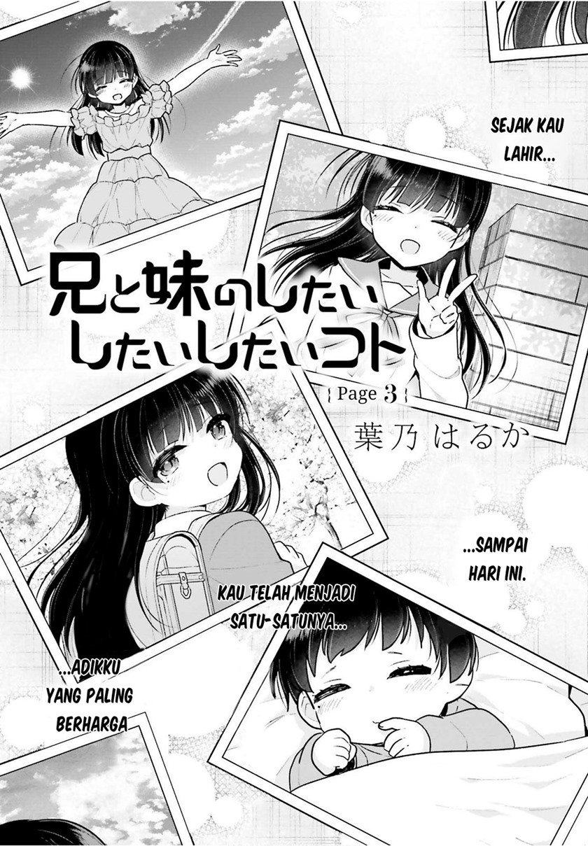 Ani to Imouto no Shitai Shitai Shitai Koto - Chapter 3 2