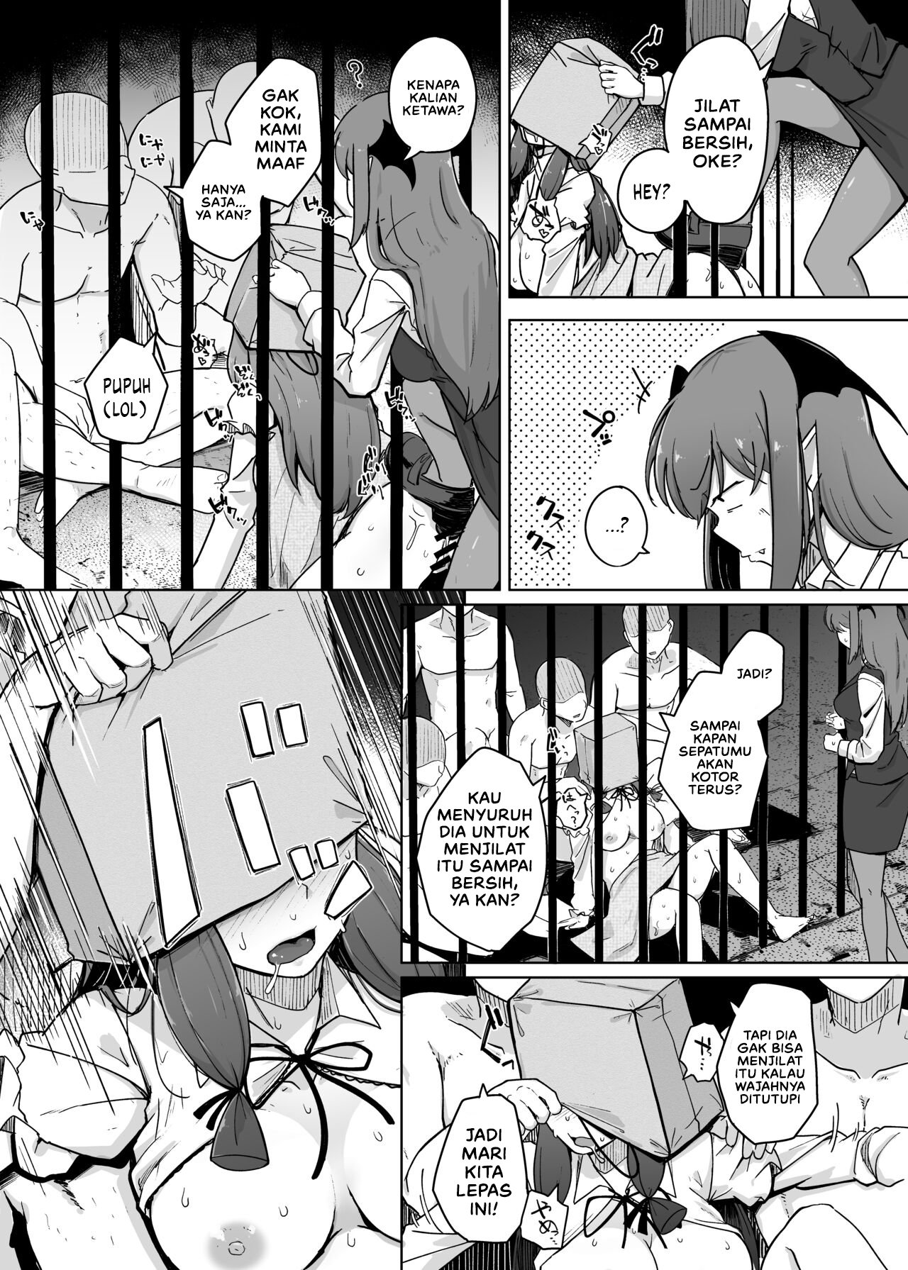 Ana to Muttsuri Dosukebe Daitoshokan 5 - Chapter 1 19