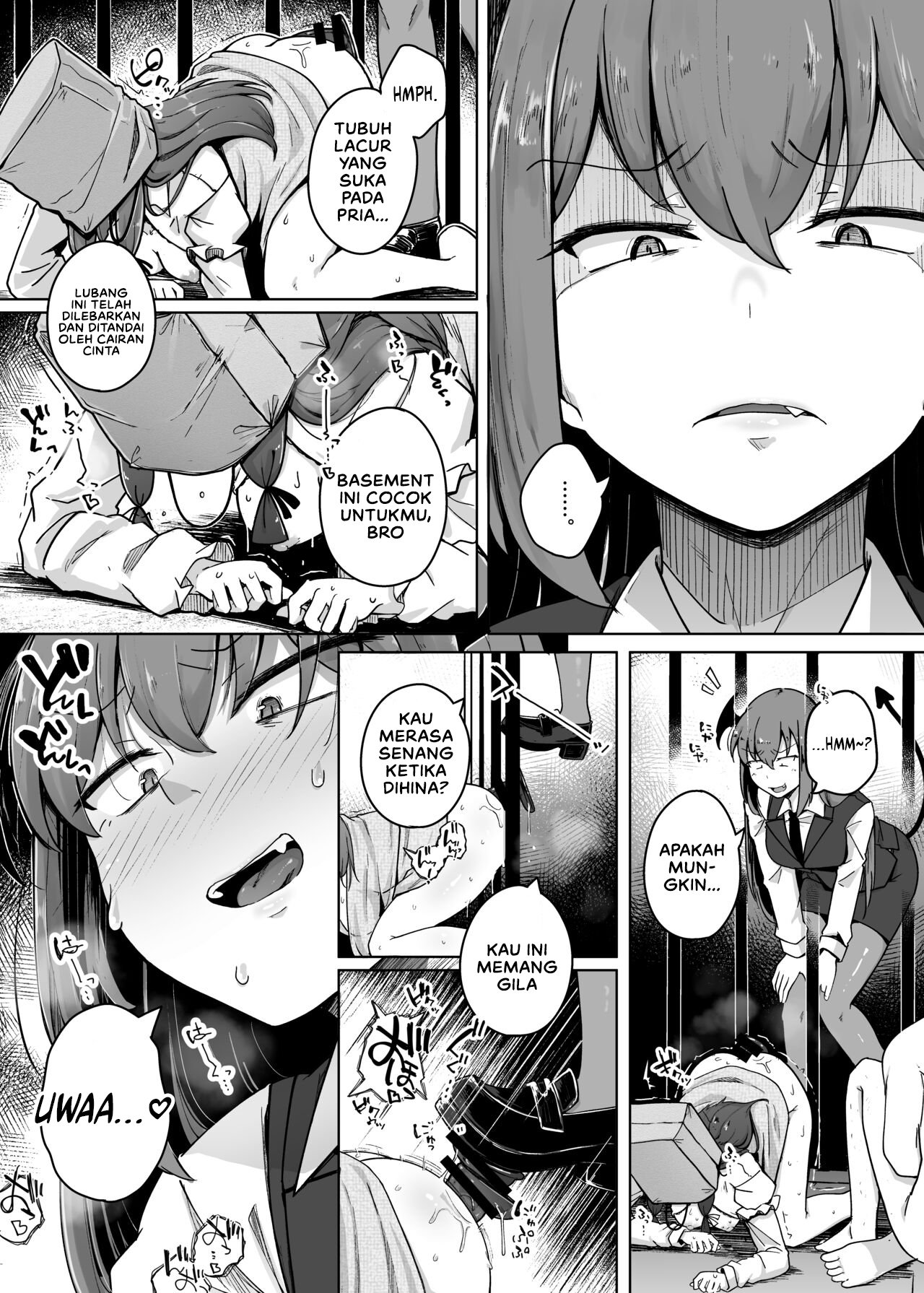 Ana to Muttsuri Dosukebe Daitoshokan 5 - Chapter 1 17