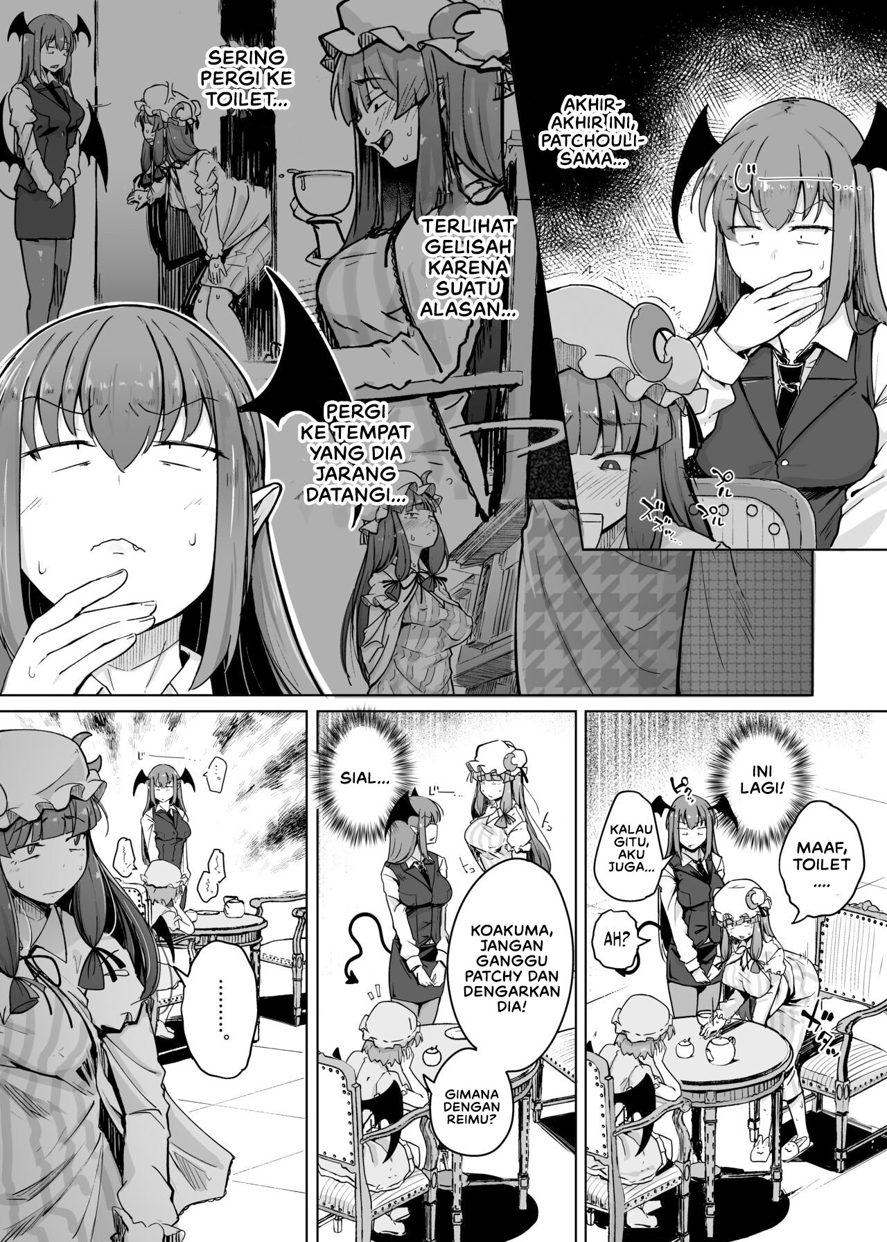 Ana to Muttsuri Dosukebe Daitoshokan 5 - Chapter 1 6