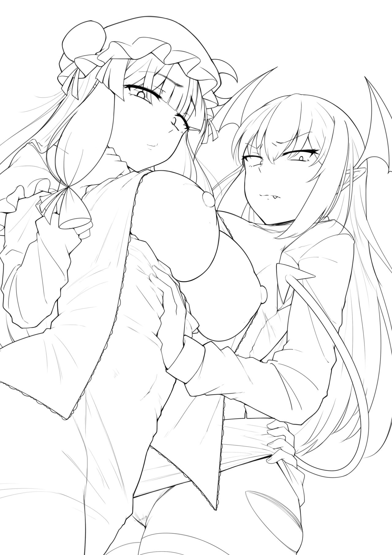 Ana to Muttsuri Dosukebe Daitoshokan 5 - Chapter 1 4