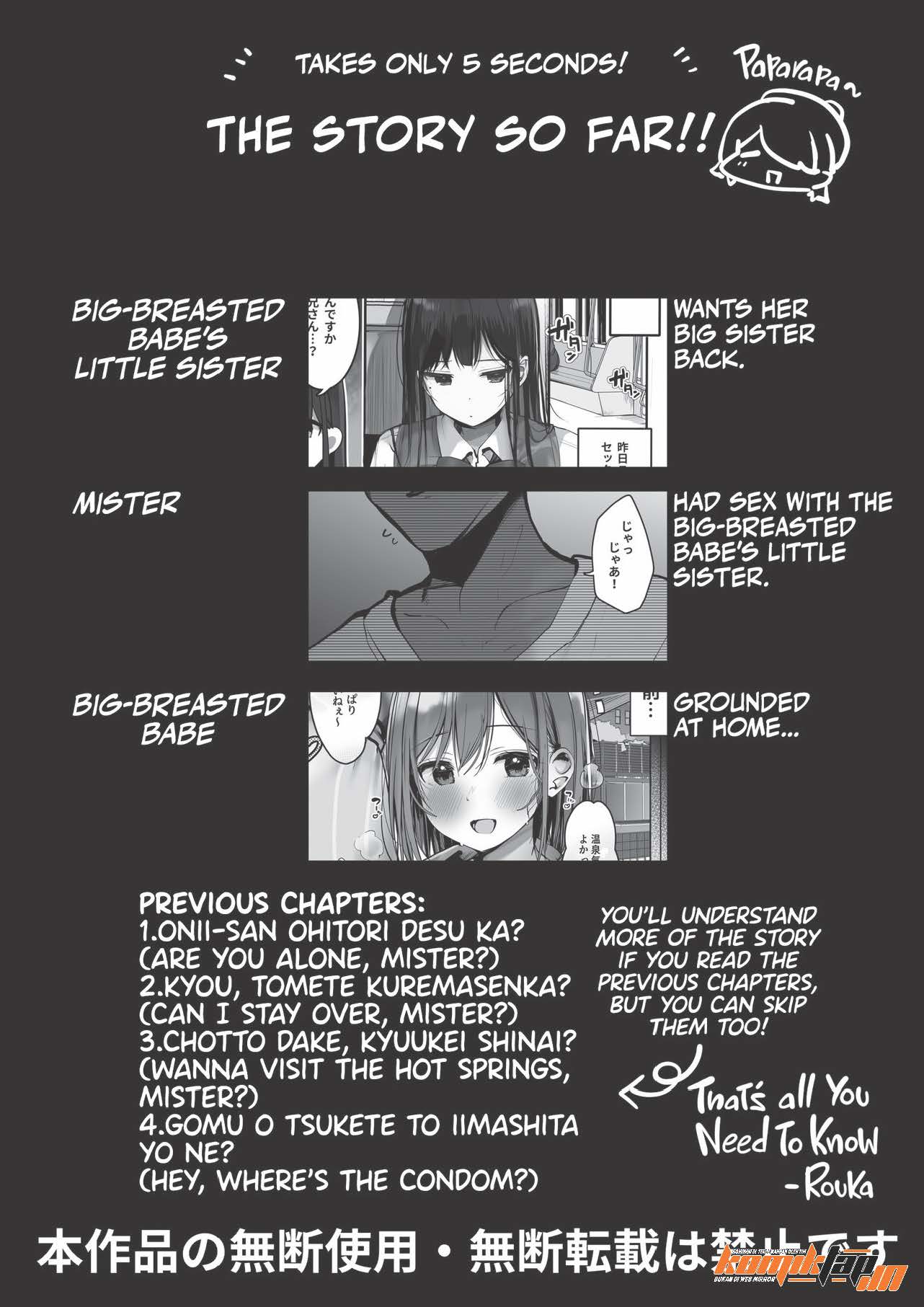 Kyou wa Damette Iimashita yo ne… - Chapter 1 5
