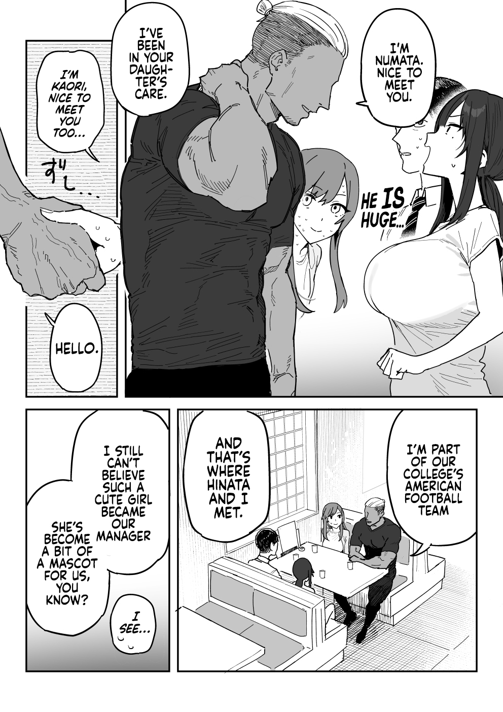 Tanesaki Kaori (39), Musume no Kawari ni Doujin AV Debut - Chapter 1 7