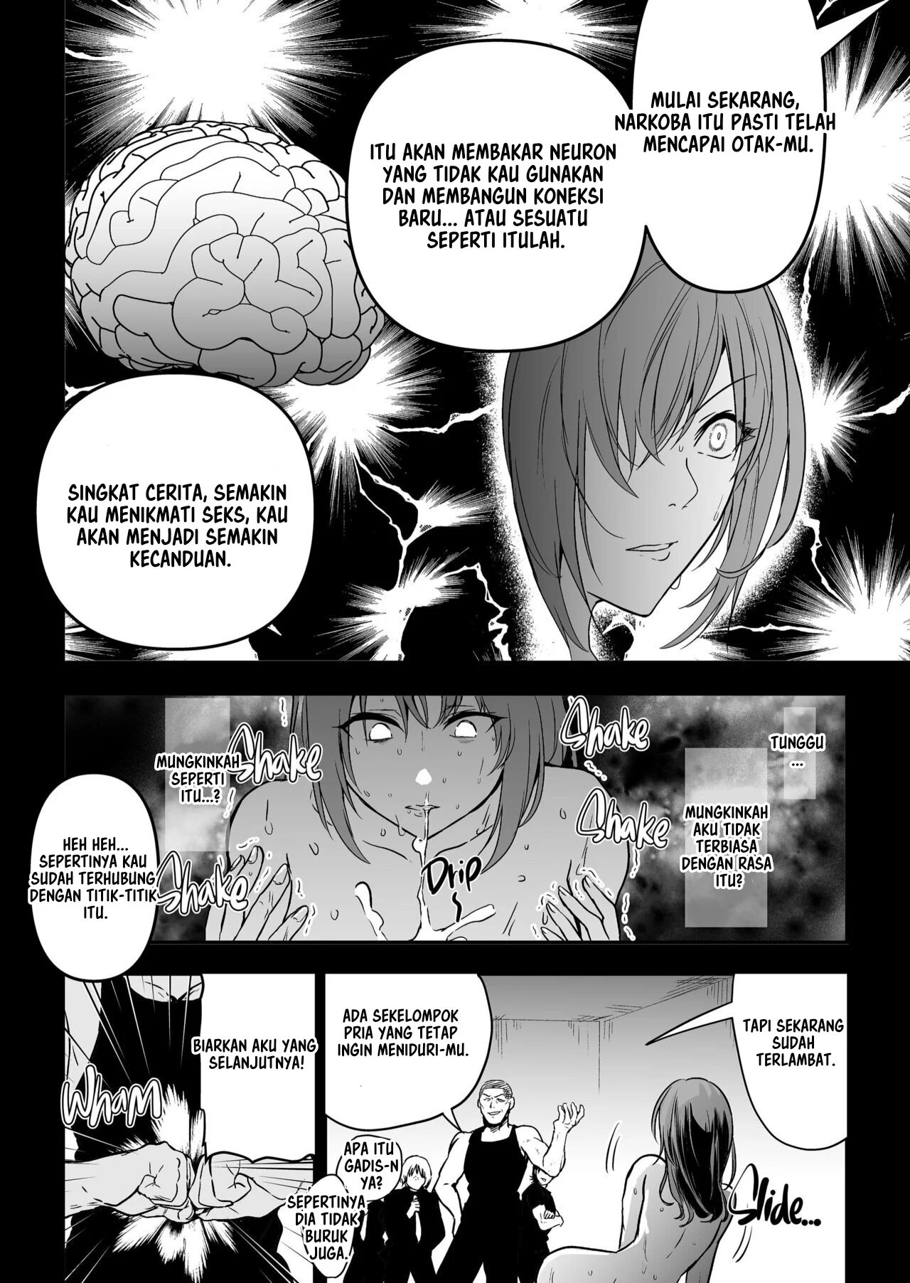 Hema Shita Boku o Kabatte Tsukamatta Senpai Onna Sousakan ga Akutou-domo ni Biyaku-zuke de Yarareru Sugata ni Kuzu Bokki - Chapter 1 64