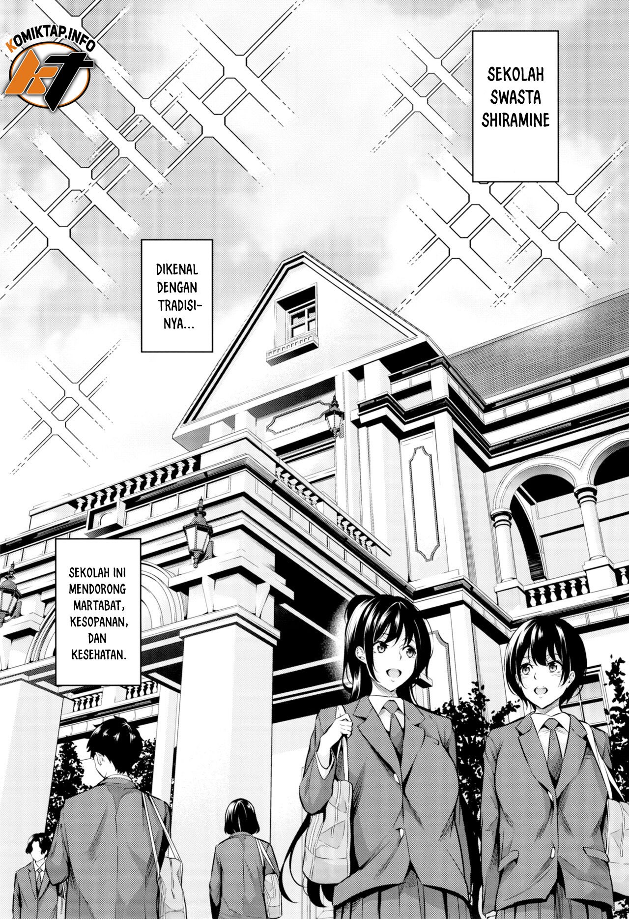 Shiramine Gakuen no Mesubuta Kaichou - Chapter 1 4