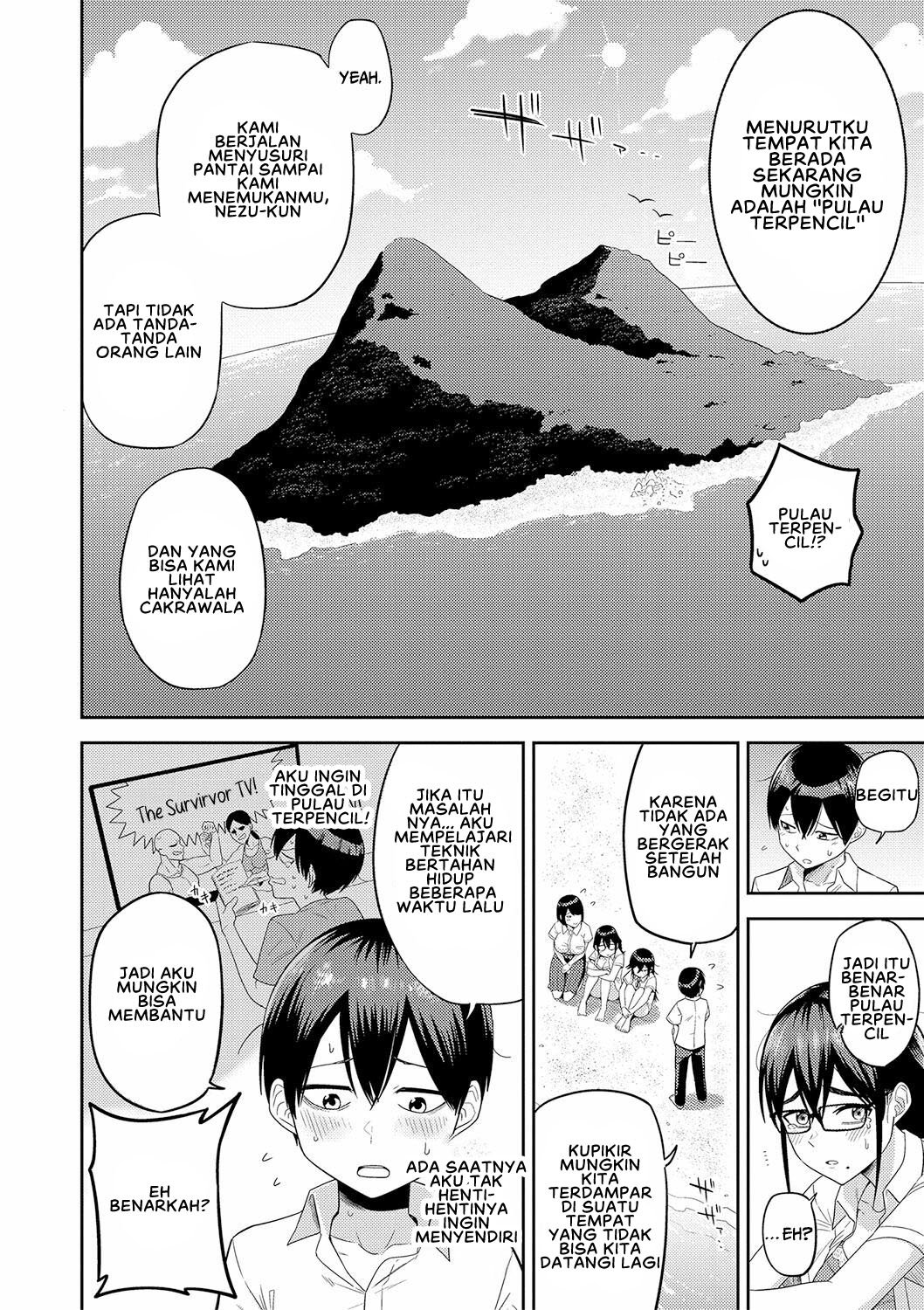 Mujintou de, SEX ni Kyoumi Shinshin na Dosukebe Inkya Joshi-tachi to Harem Life - Chapter 1 9