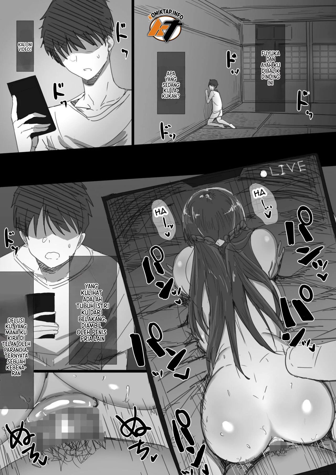 Ki ga Tsuyoi Seiso na Hitozuma Reijou ga Netorareru made no Ichibu Shijuu - Chapter 1 52