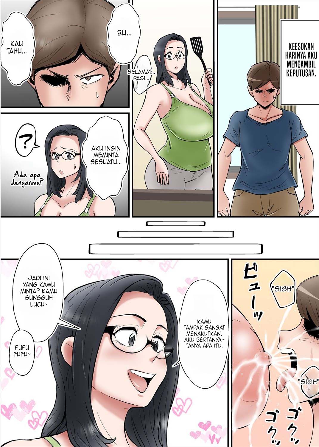 Haha no Sango Oppai ni Miserarete - Chapter 1 8