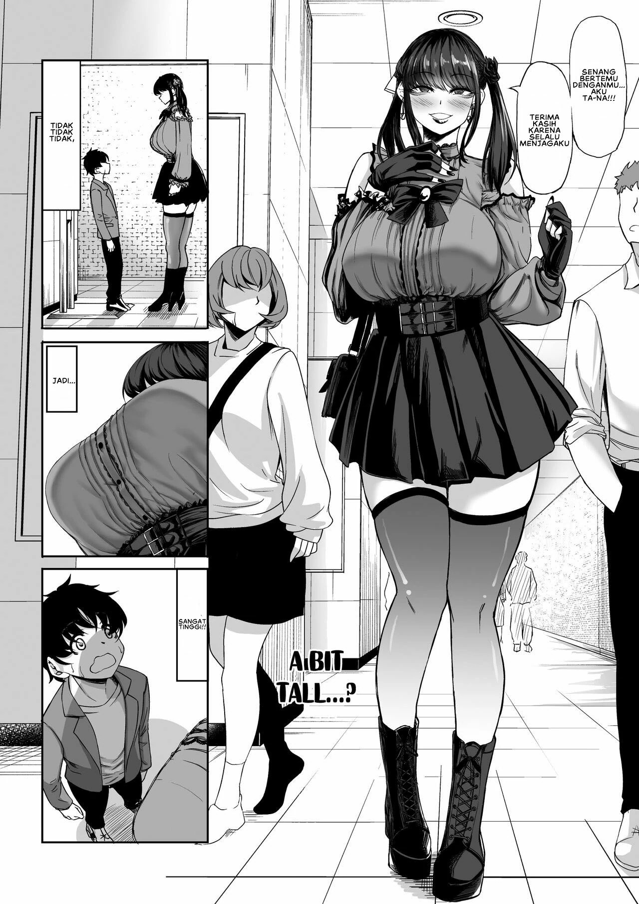 211cm no Jirai-kei Joshi ni Nerawarete Mou Nigerarenai - Chapter 1 6