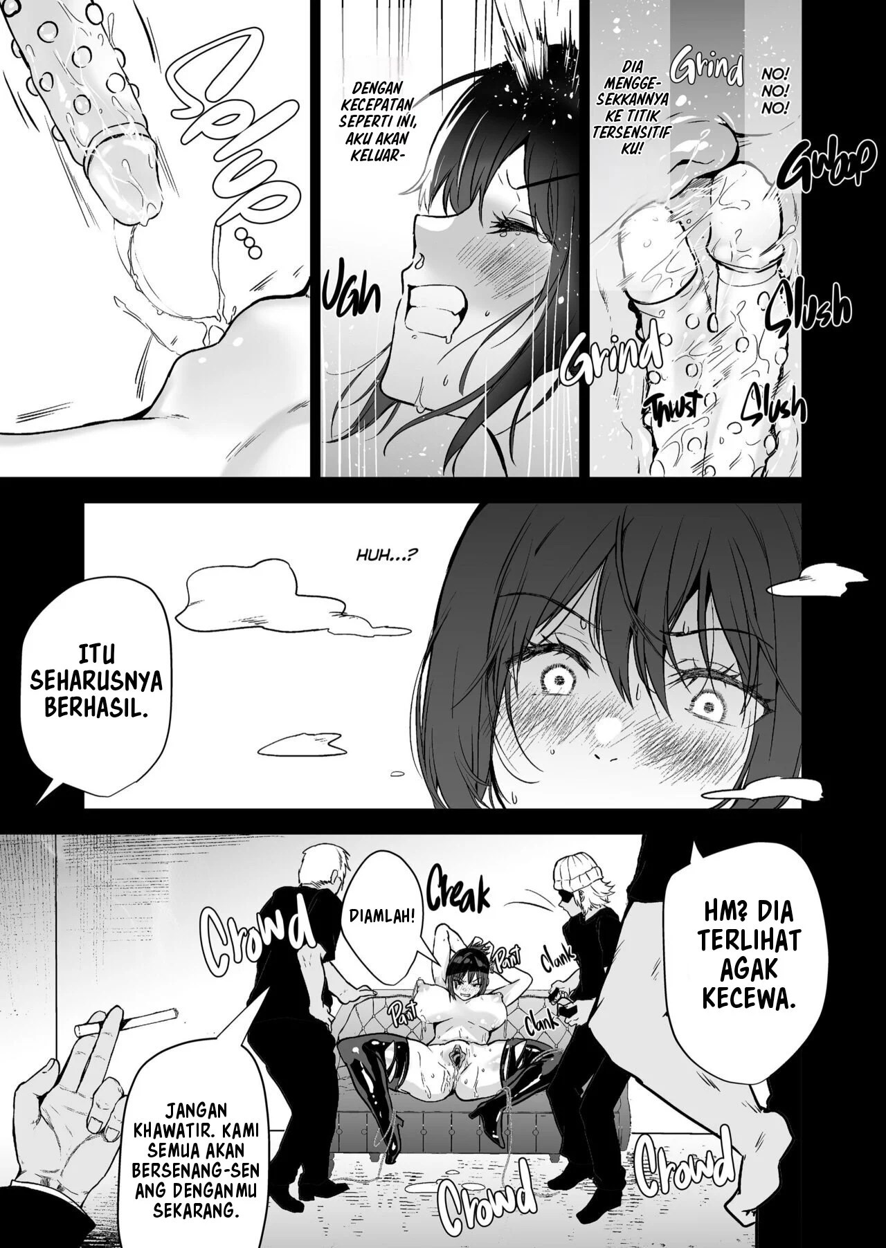 Hema Shita Boku o Kabatte Tsukamatta Senpai Onna Sousakan ga Akutou-domo ni Biyaku-zuke de Yarareru Sugata ni Kuzu Bokki - Chapter 1 37
