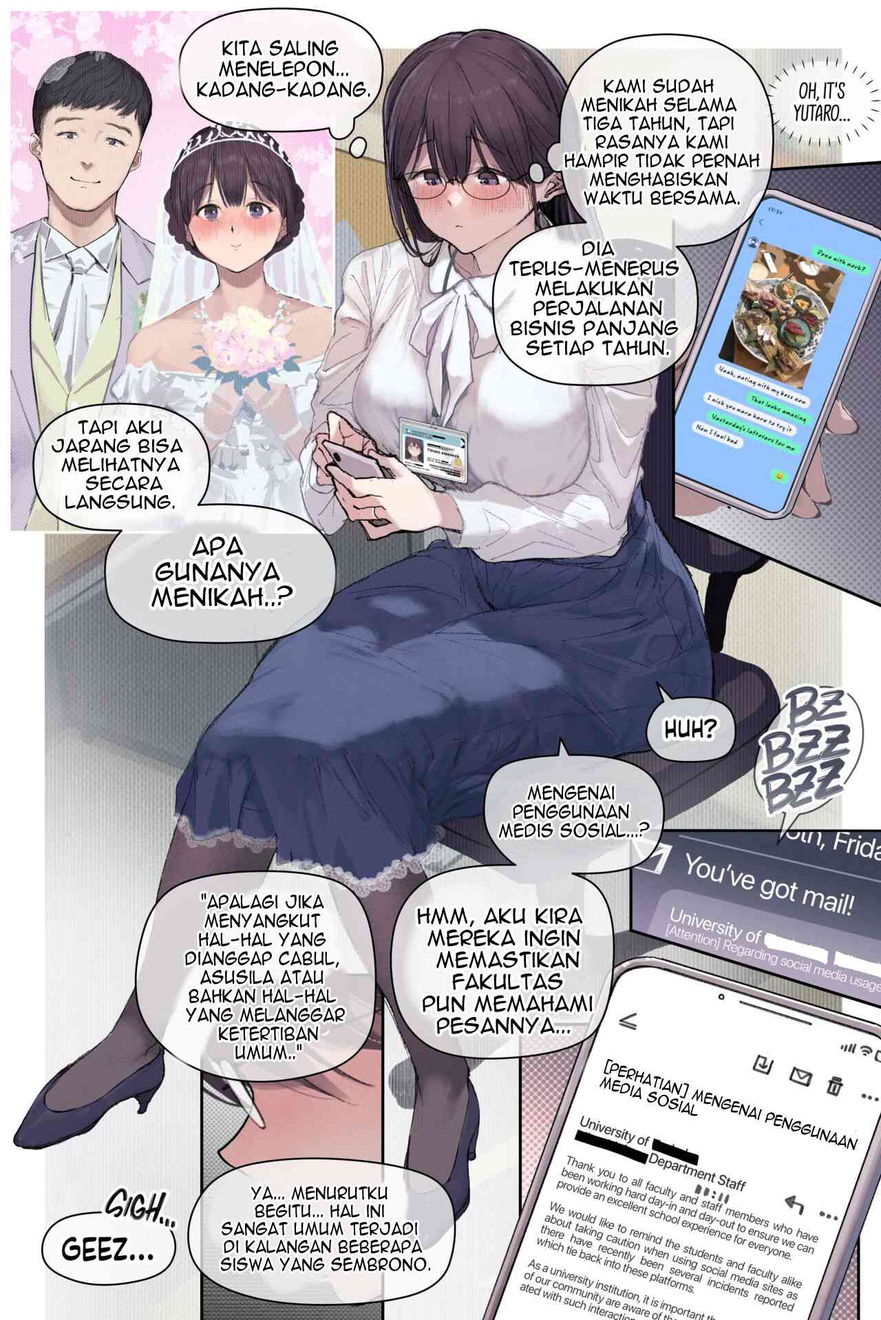 Intelli Hitozuma Amamiya Touko Sensei no Hatsujou - Chapter 1 7