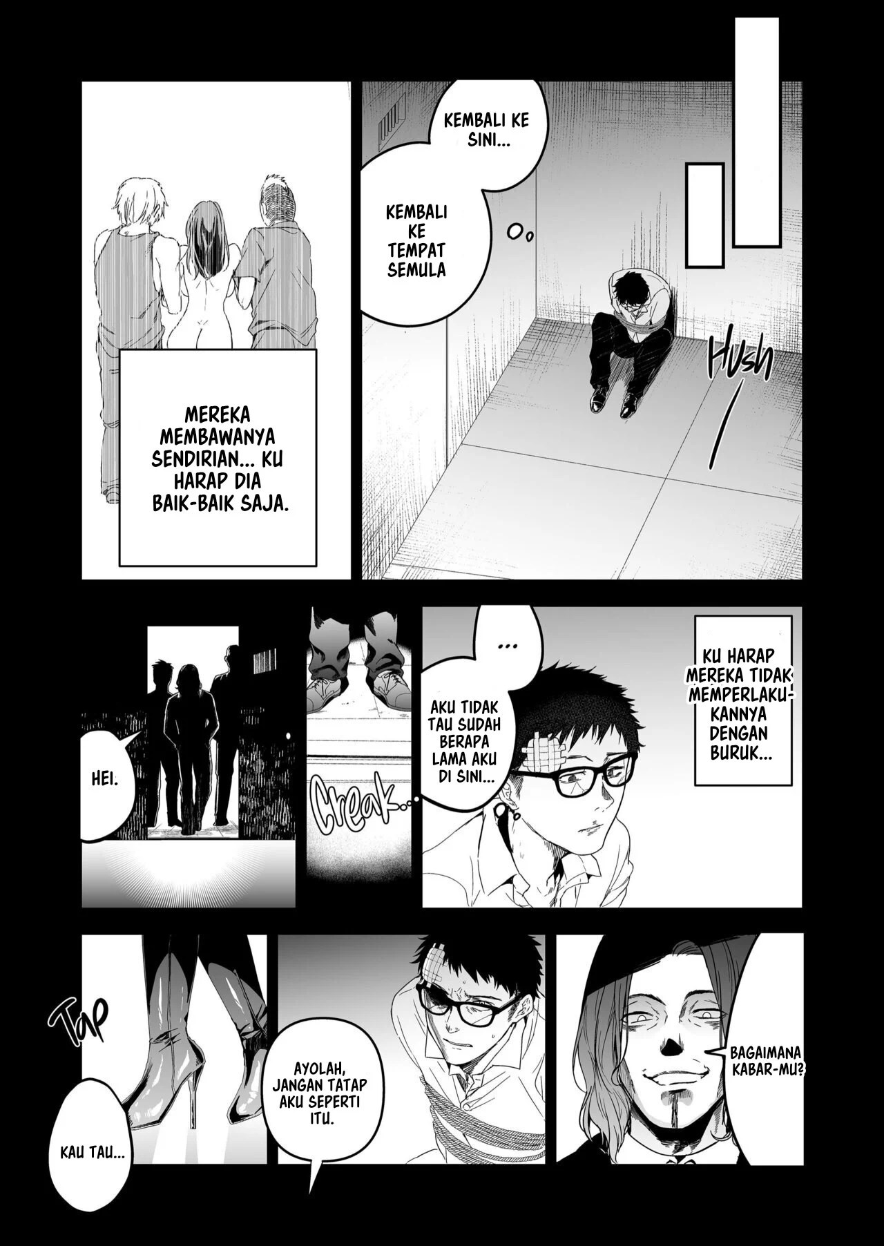 Hema Shita Boku o Kabatte Tsukamatta Senpai Onna Sousakan ga Akutou-domo ni Biyaku-zuke de Yarareru Sugata ni Kuzu Bokki - Chapter 1 78