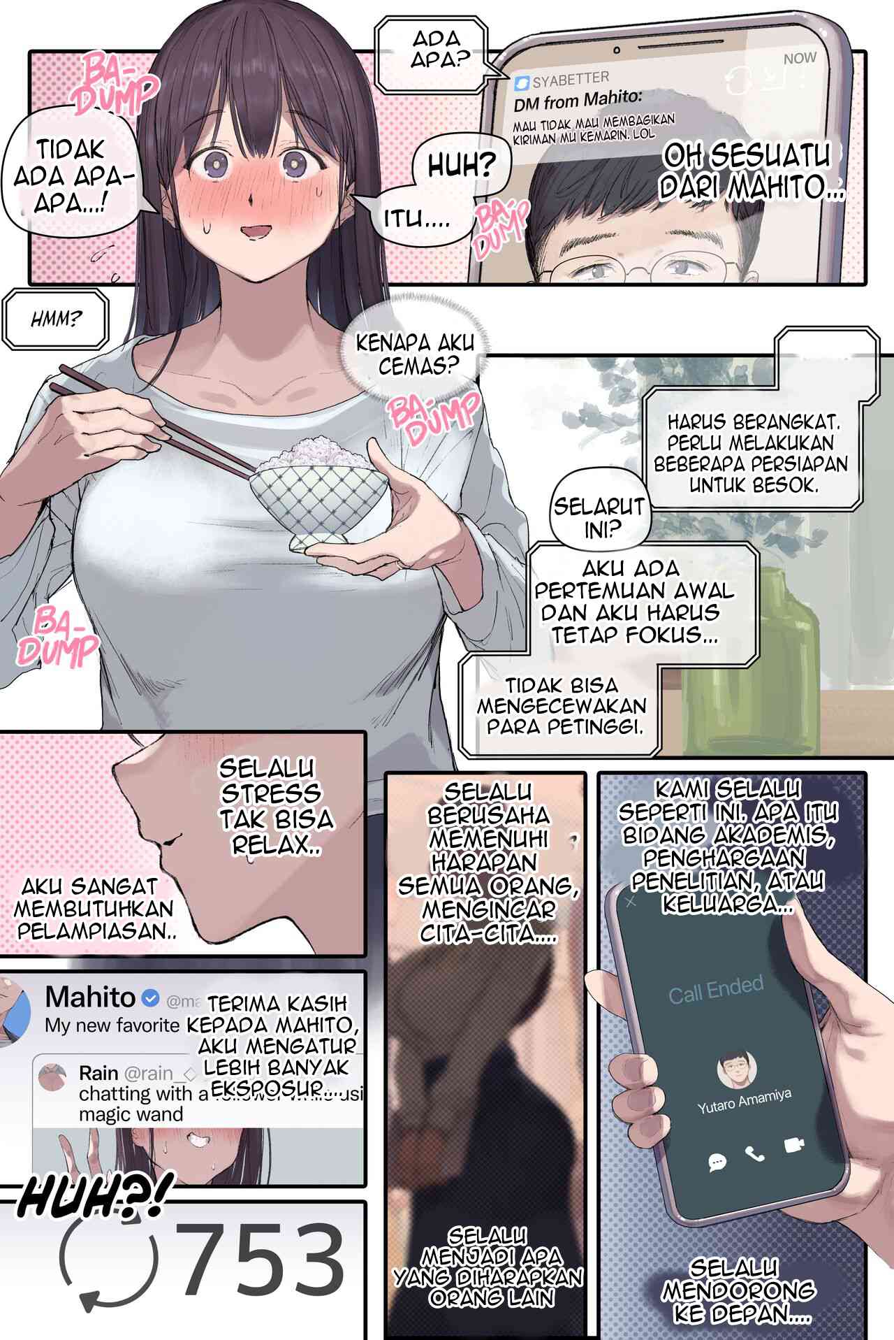 Intelli Hitozuma Amamiya Touko Sensei no Hatsujou - Chapter 1 16