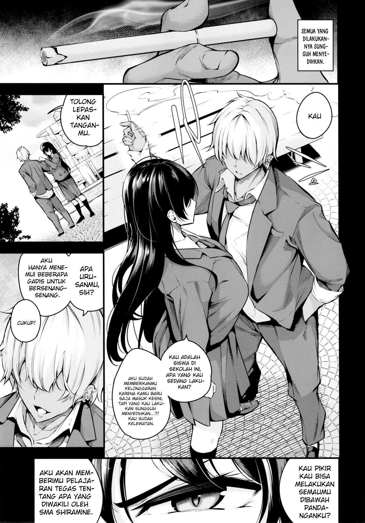 Shiramine Gakuen no Mesubuta Kaichou - Chapter 1 8