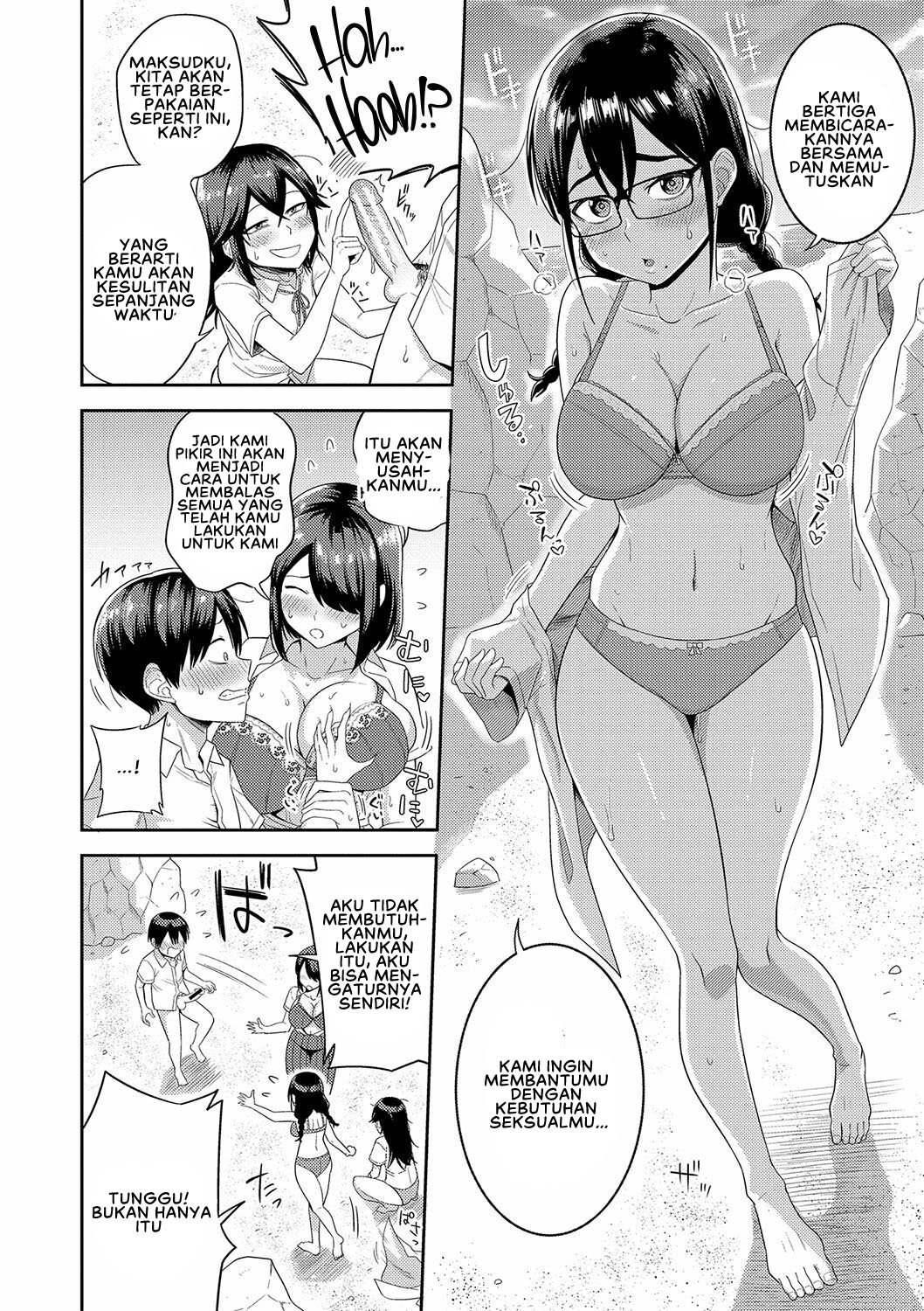 Mujintou de, SEX ni Kyoumi Shinshin na Dosukebe Inkya Joshi-tachi to Harem Life - Chapter 1 21