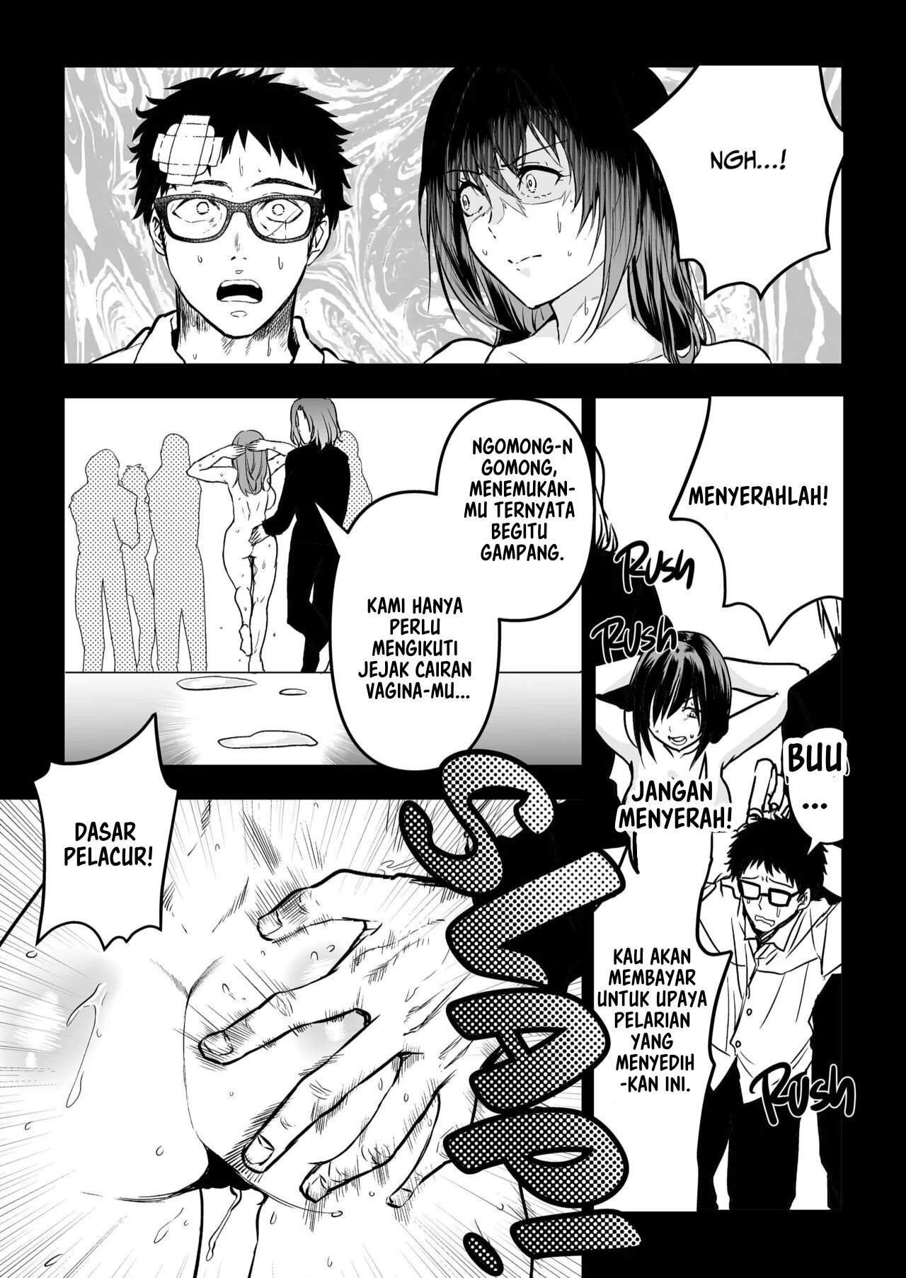 Hema Shita Boku o Kabatte Tsukamatta Senpai Onna Sousakan ga Akutou-domo ni Biyaku-zuke de Yarareru Sugata ni Kuzu Bokki - Chapter 1 55