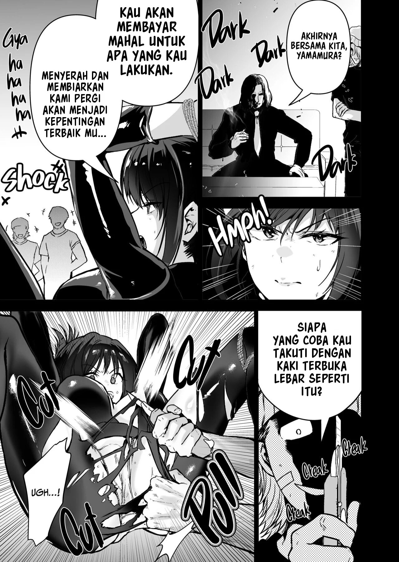 Hema Shita Boku o Kabatte Tsukamatta Senpai Onna Sousakan ga Akutou-domo ni Biyaku-zuke de Yarareru Sugata ni Kuzu Bokki - Chapter 1 25