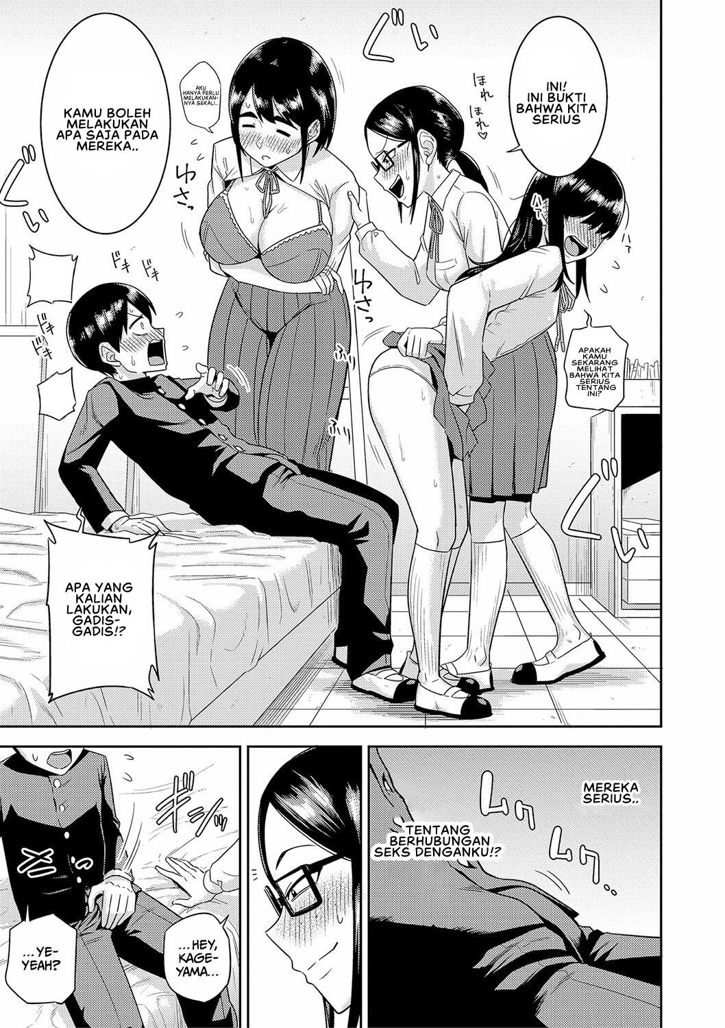 Mujintou de, SEX ni Kyoumi Shinshin na Dosukebe Inkya Joshi-tachi to Harem Life - Chapter 7 7