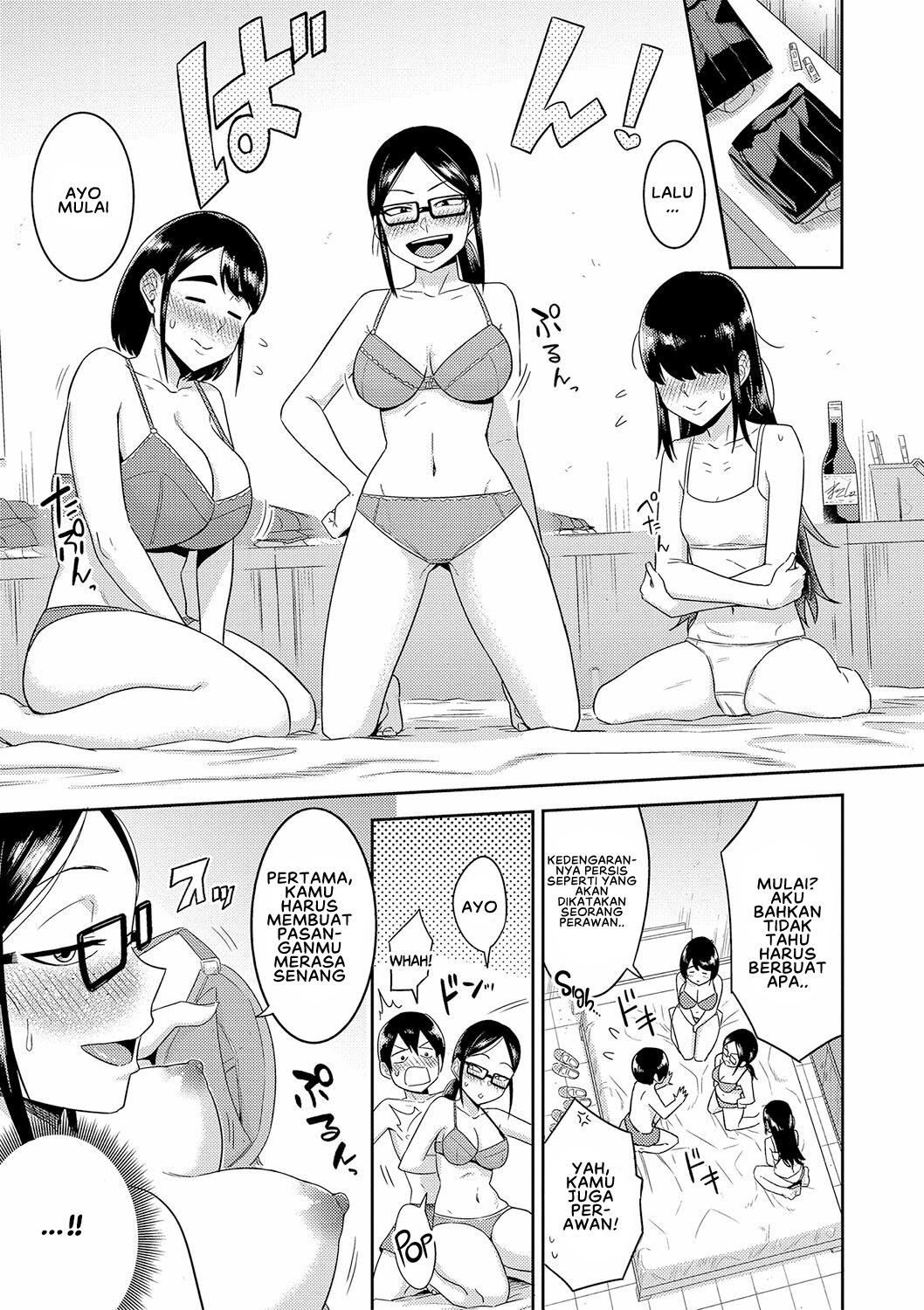 Mujintou de, SEX ni Kyoumi Shinshin na Dosukebe Inkya Joshi-tachi to Harem Life - Chapter 7 9