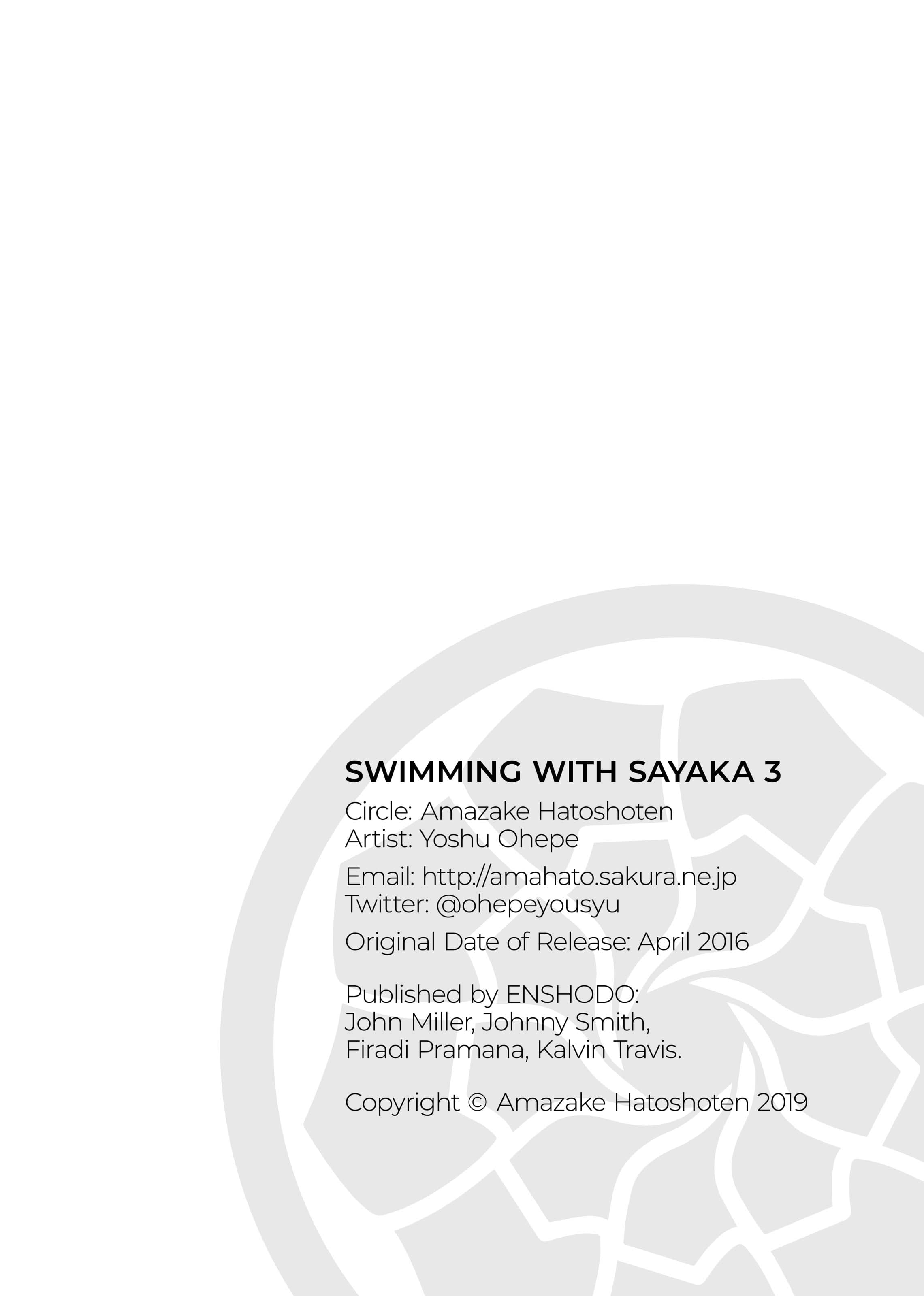 Swimming with Sayaka - Chapter 3 19 Swimming with Sayaka - Chapter 3 19