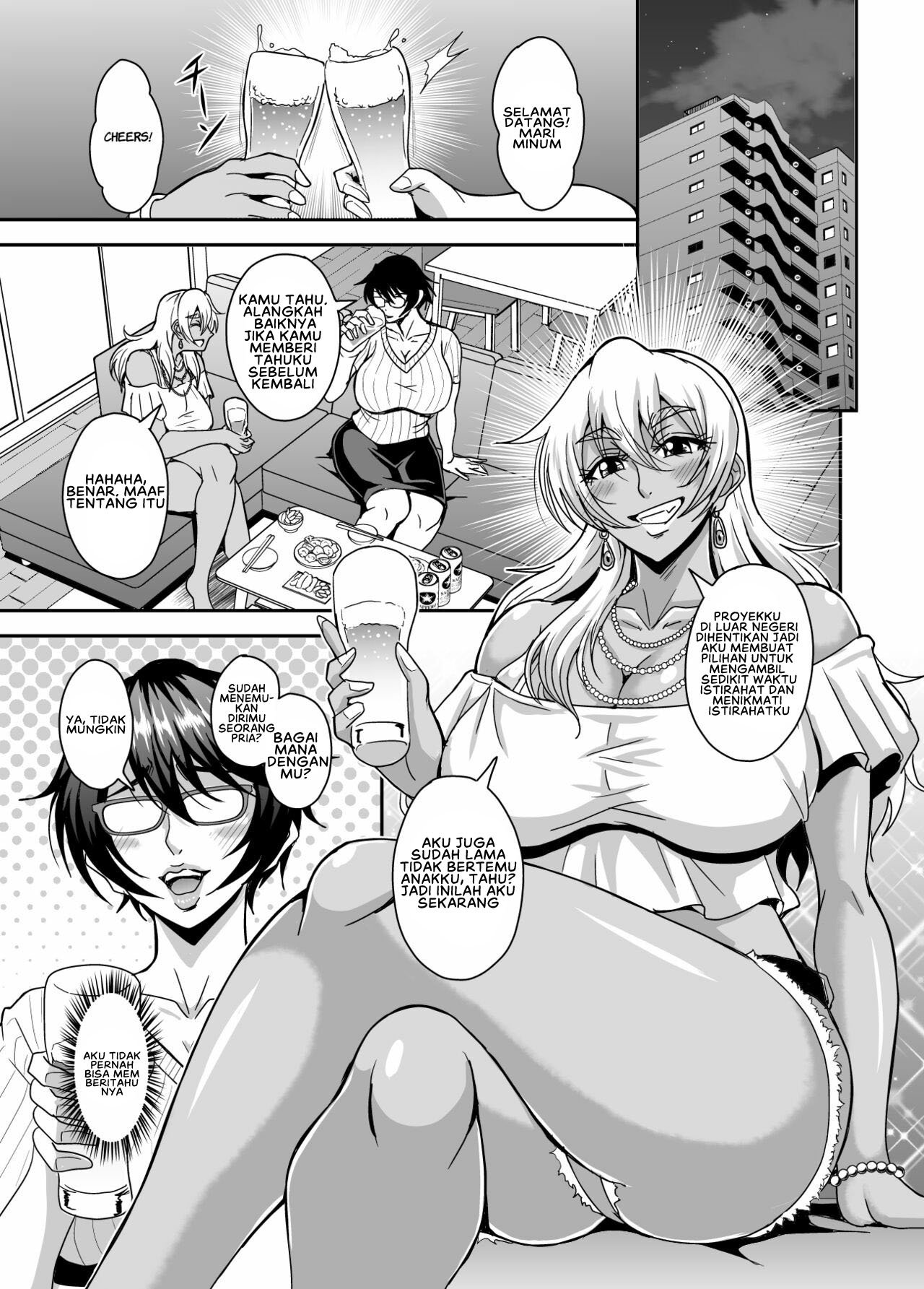 Arofour Dokushin BariCare Oba-san ga Yuujin no Musuko demo - Chapter 3 4