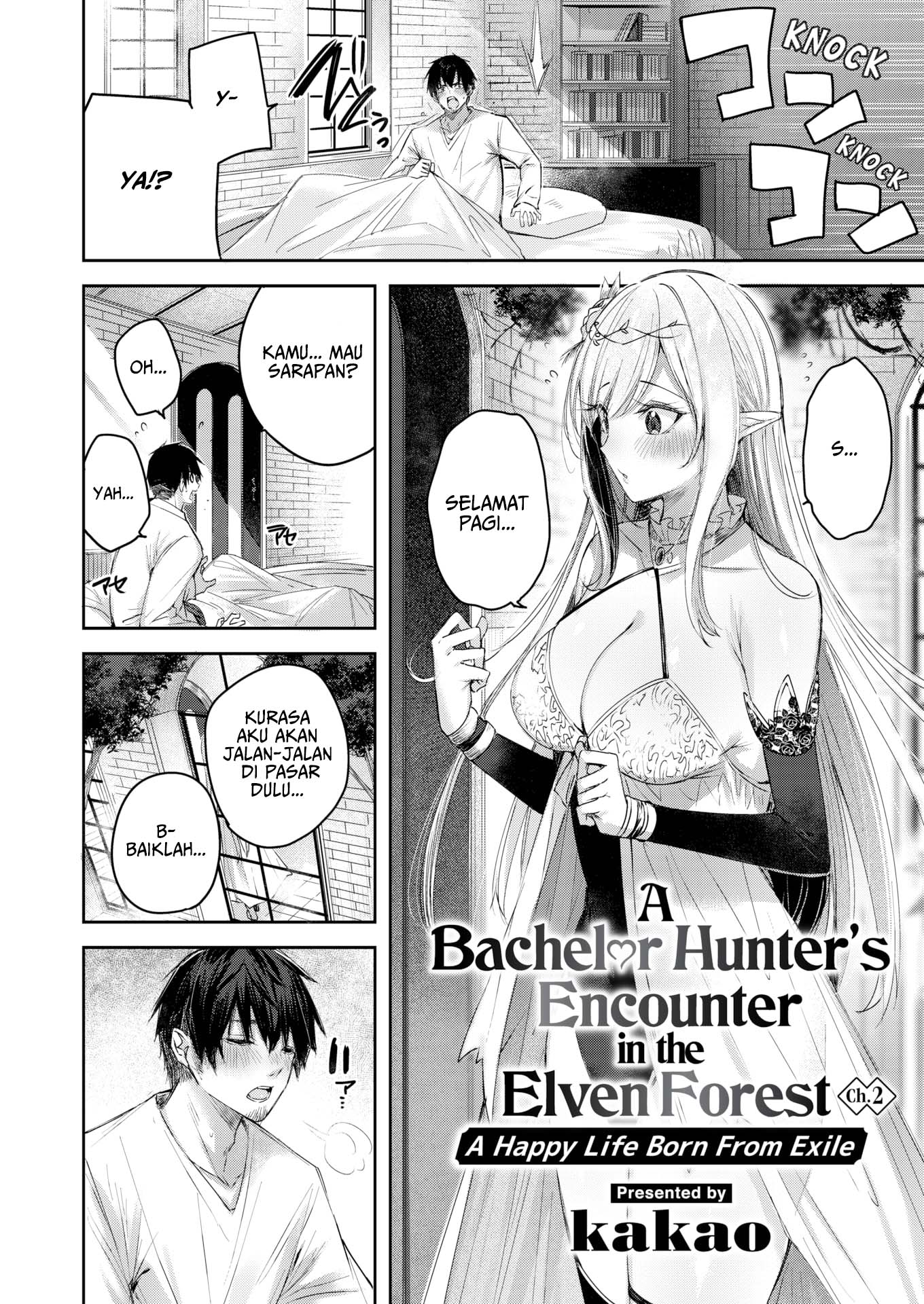 A Bachelor Hunter&#8217;s Encounter in the Elven Forest - Chapter 2 3