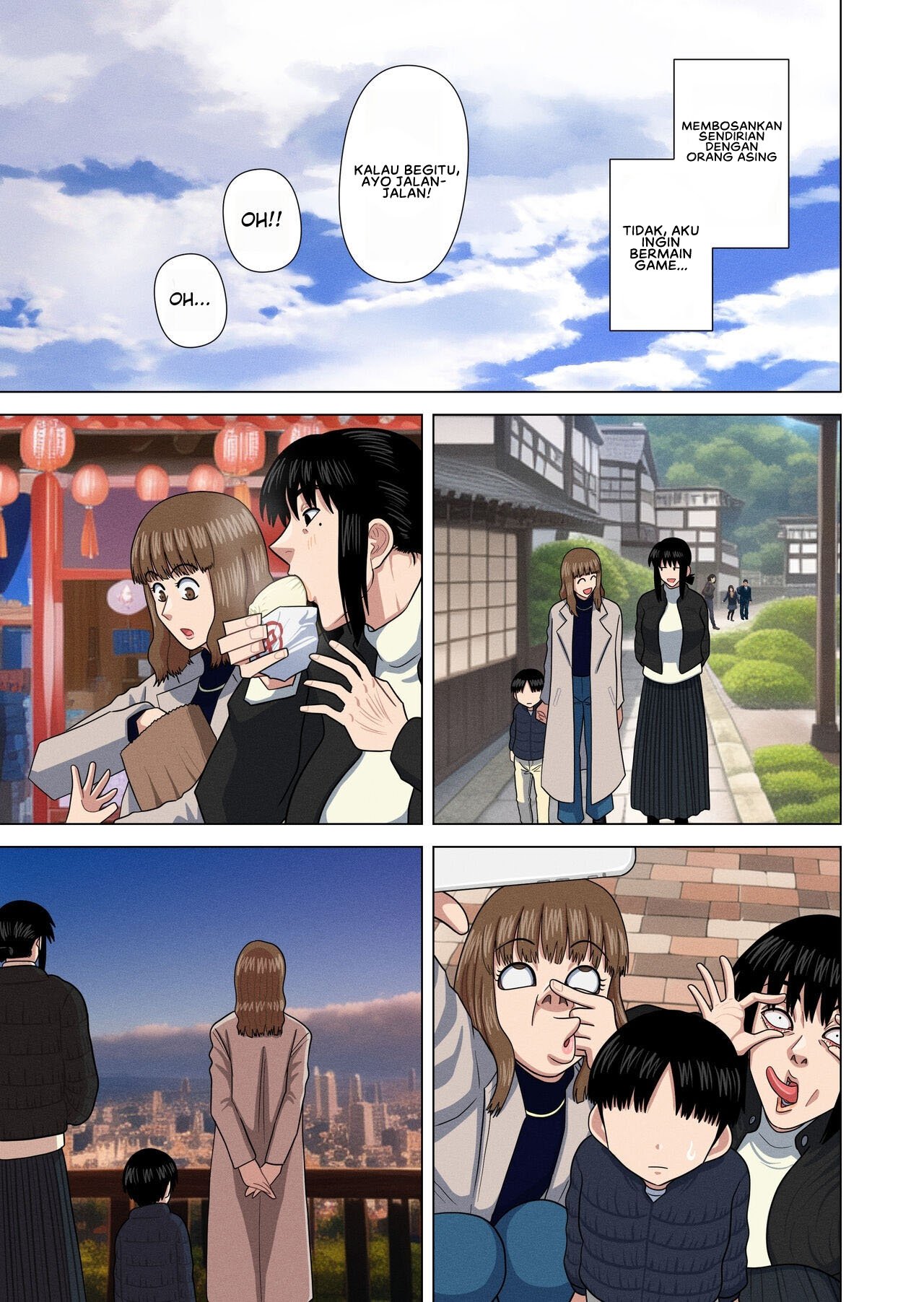Obasan to Onsen Ryokan de - Chapter 1 end 7