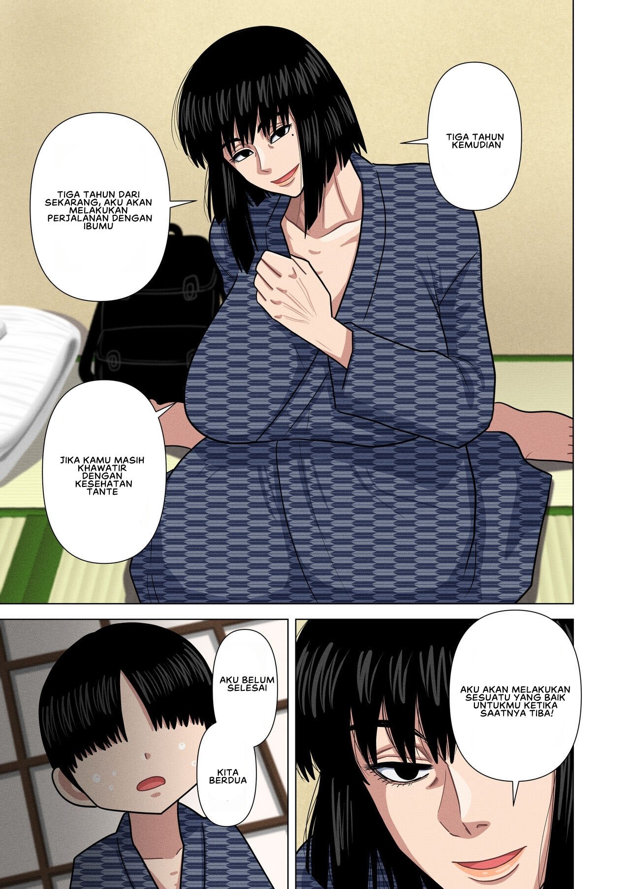 Obasan to Onsen Ryokan de - Chapter 1 end 19