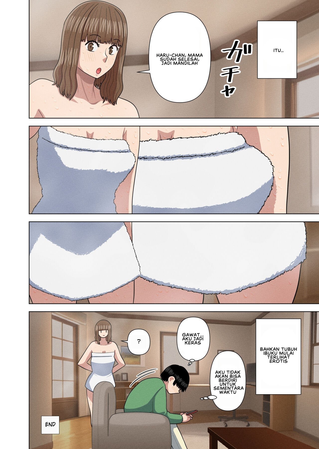 Obasan to Onsen Ryokan de - Chapter 1 end 44