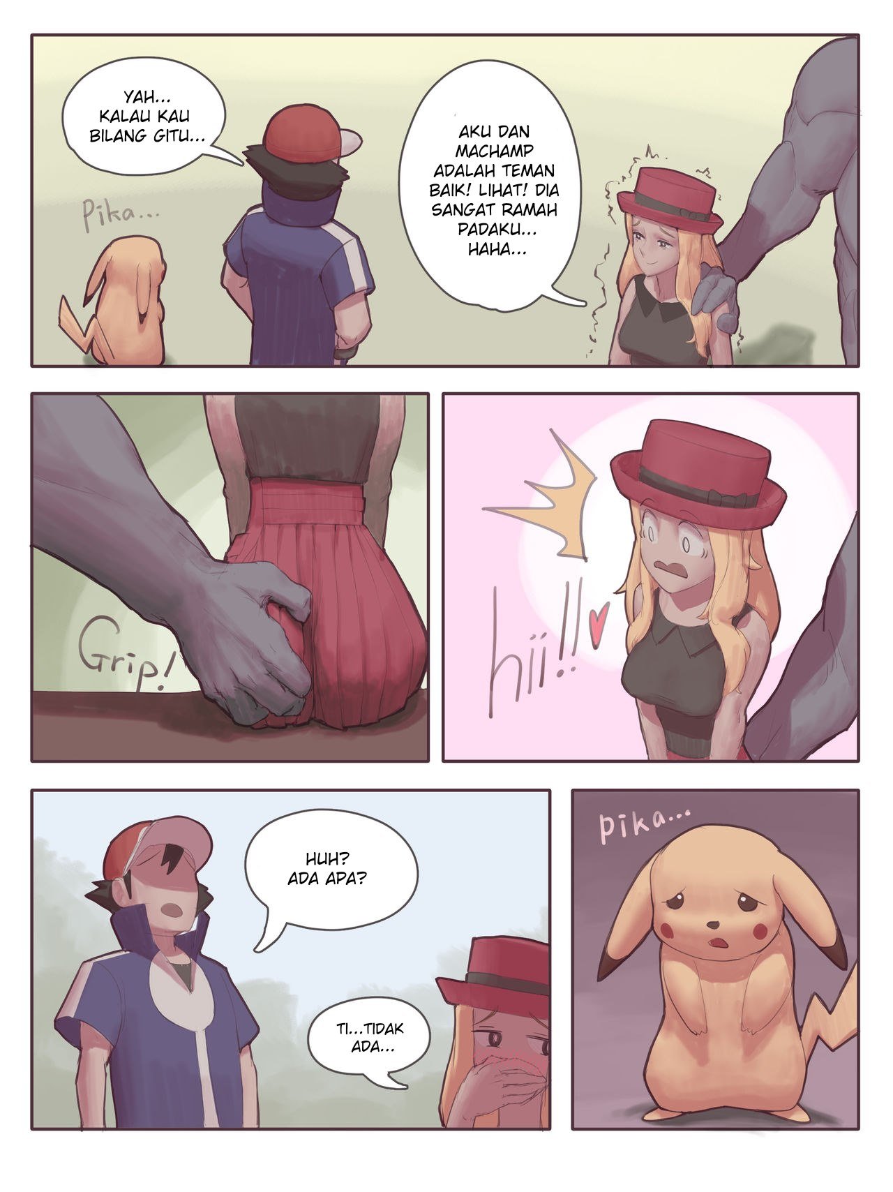 Machamp used Knock up! - Chapter 1 end 53