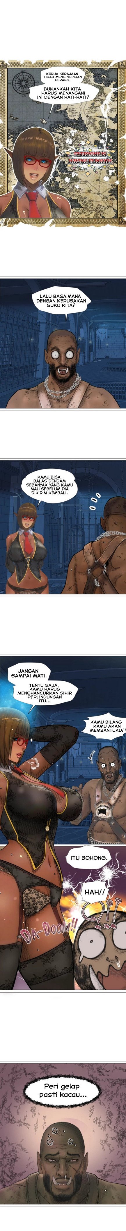 The Dark Elf Queen and the Slave Orc - Chapter 17 2