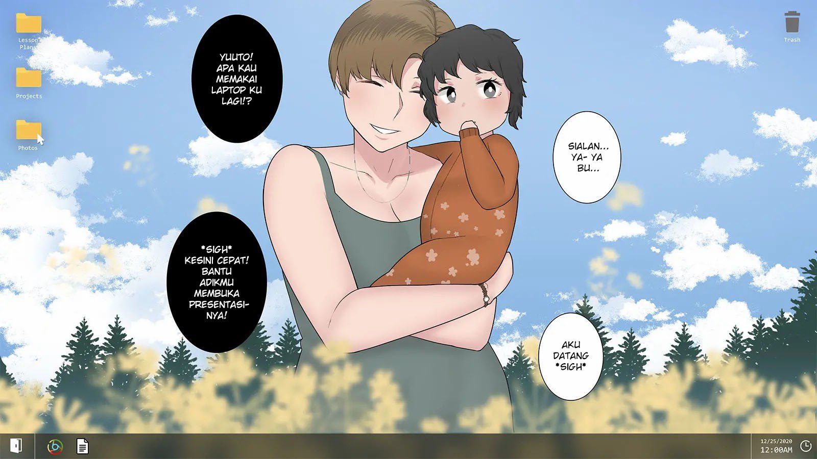 NTRMAN Short Comic - Chapter mayuko 23