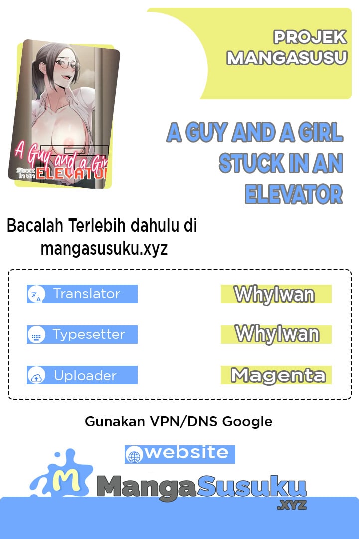 A Guy and a Girl Stuck in an Elevator - Chapter 8 1