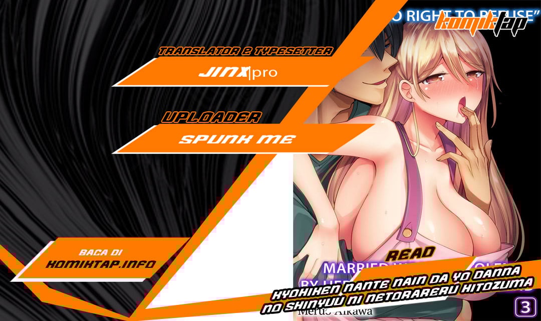 Kyohiken Nante Nain da Yo Danna no Shinyuu ni Netorareru Hitozuma - Chapter 3-4 1 Kyohiken Nante Nain da Yo Danna no Shinyuu ni Netorareru Hitozuma - Chapter 3-4 1