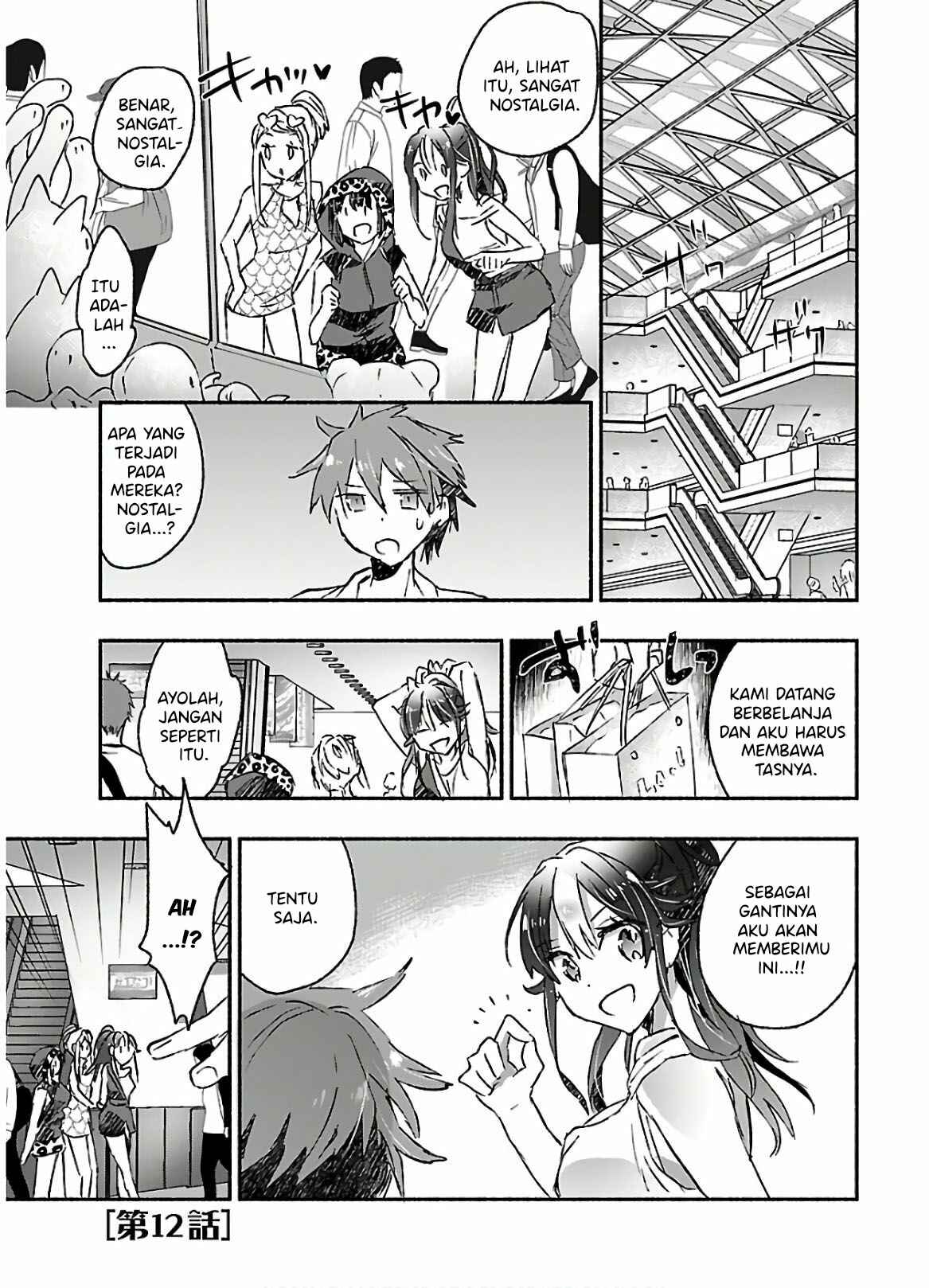 Yankee Musume ni Natsukarete Kotoshi mo Juken ni Shippai Shisou Desu - Chapter 12 1