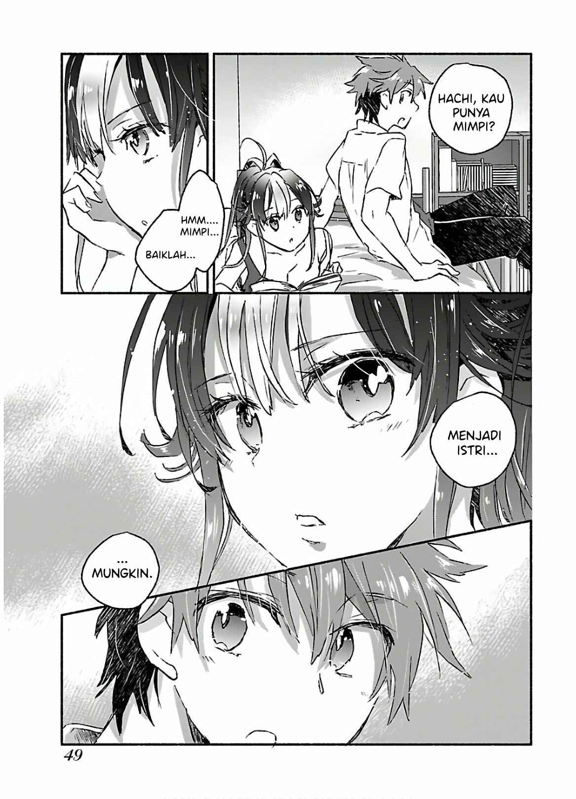 Yankee Musume ni Natsukarete Kotoshi mo Juken ni Shippai Shisou Desu - Chapter 12 13