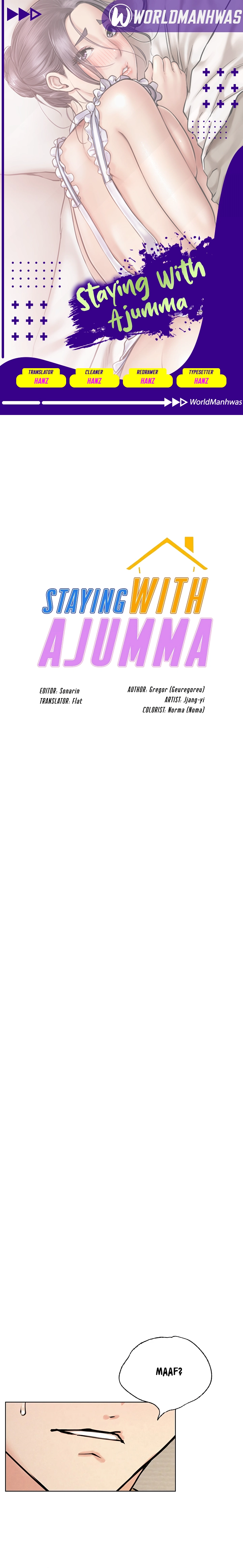 Staying with Ajumma - Chapter 49 1