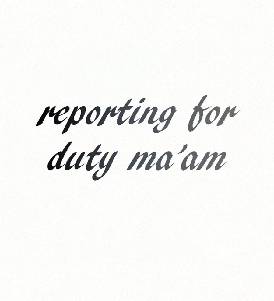 Reporting For Duty Ma&#8217;Am - Chapter 14 9