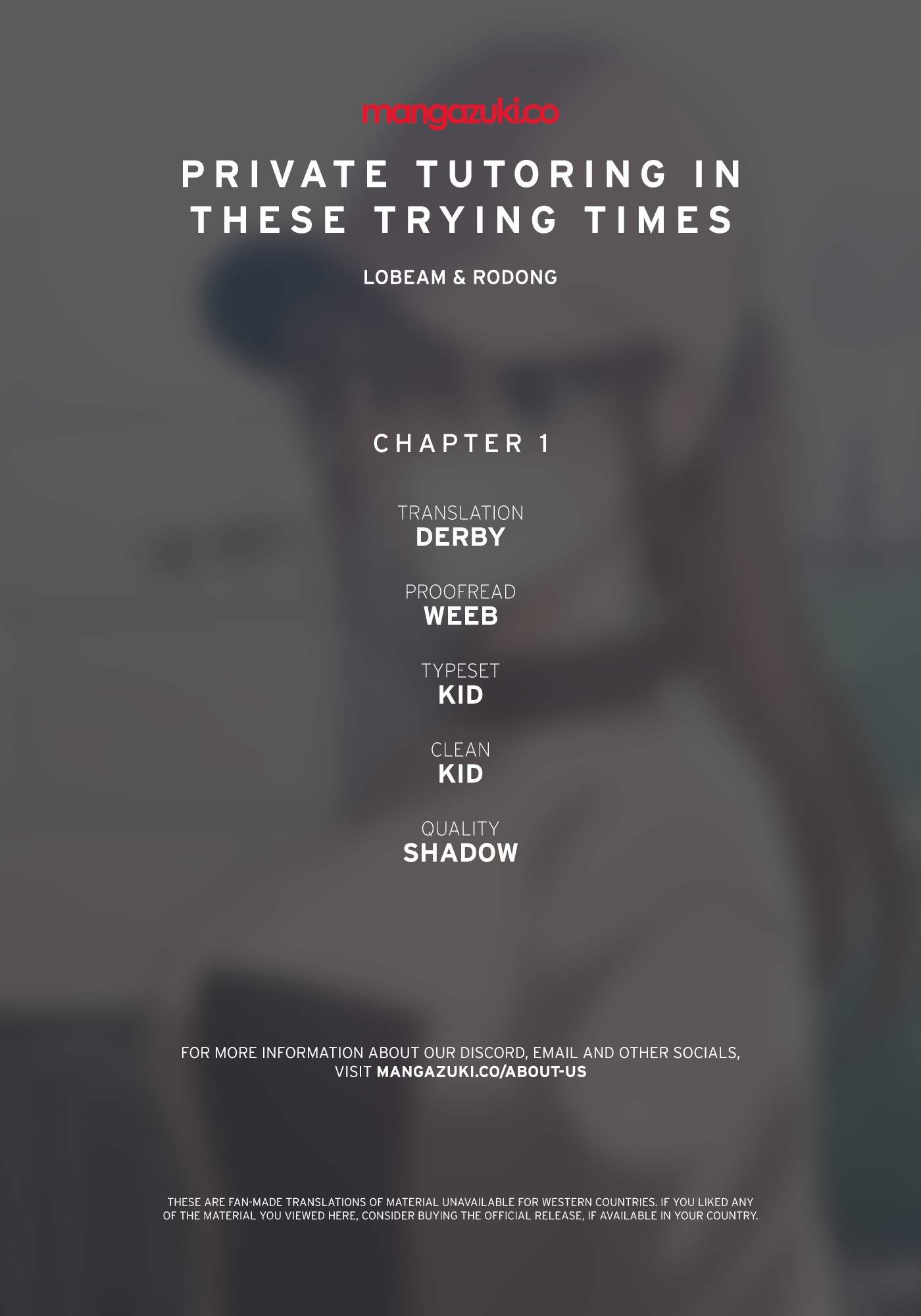 Private Tutoring in These Trying Times - Chapter 01 10