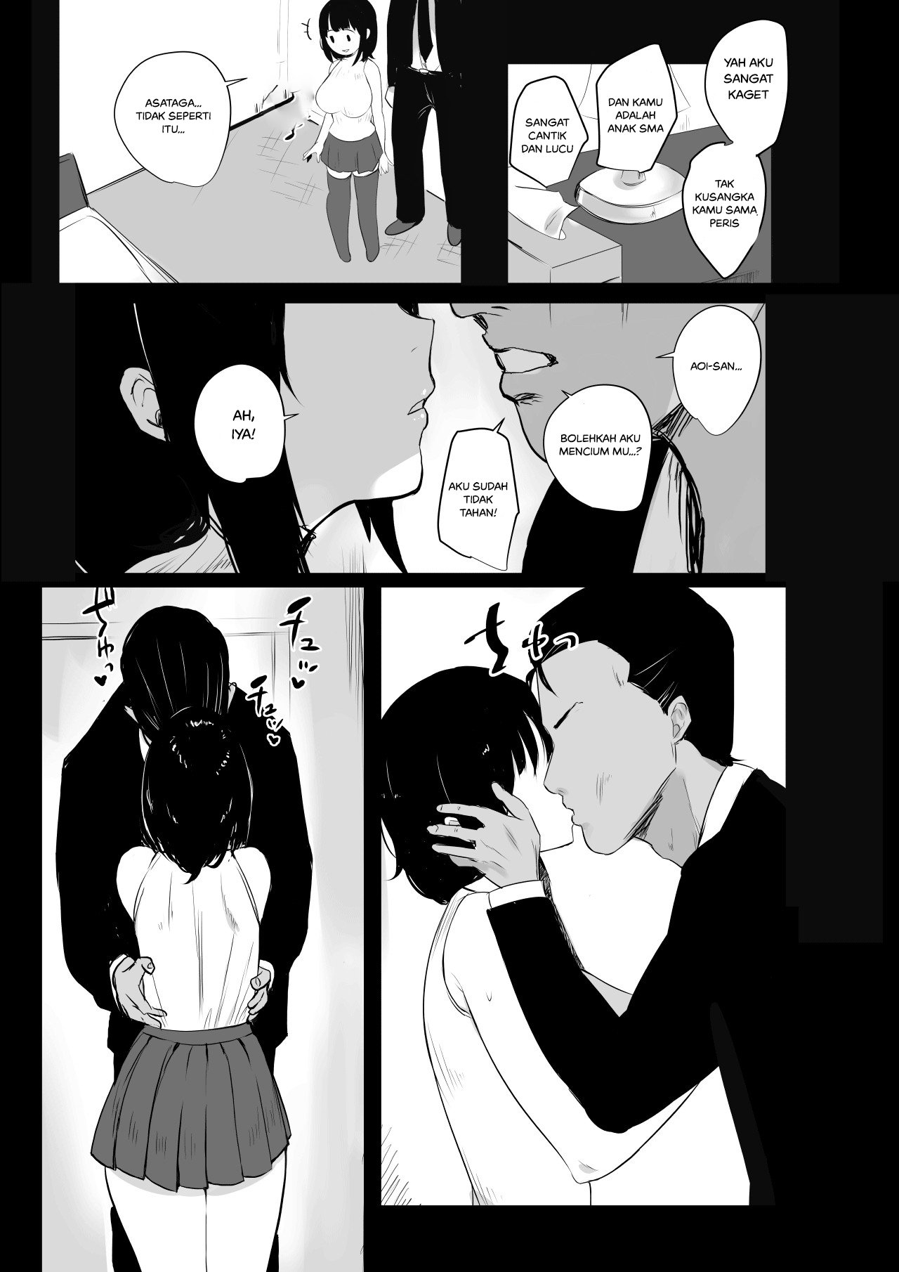 Boku dake ni Amaesasete Kureru Kyonyuu JK Tsuma o Hoka no Otoko ni Dakasete Mita - Chapter 1 18