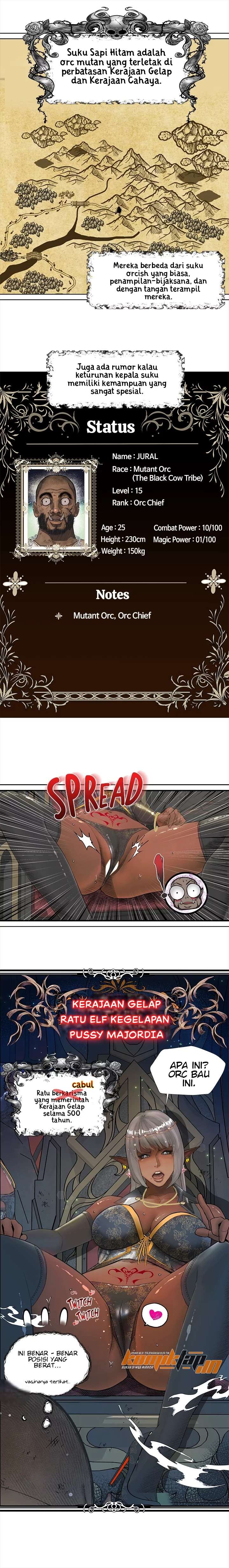 The Dark Elf Queen and the Slave Orc - Chapter 1 4