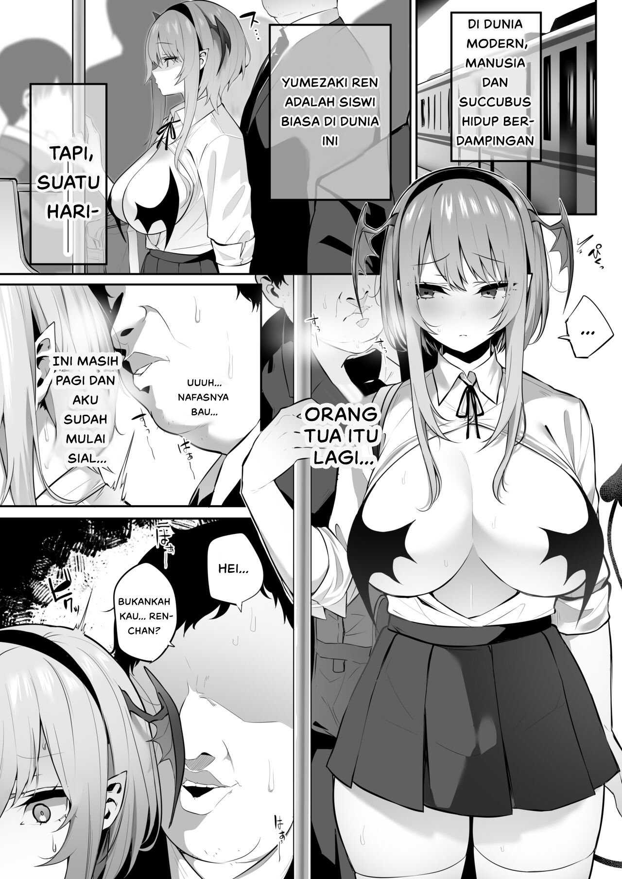 Iya nanoni Honnou de Tanegoi Ecchi Shite Shimau Succubus-chan - Chapter 1 4