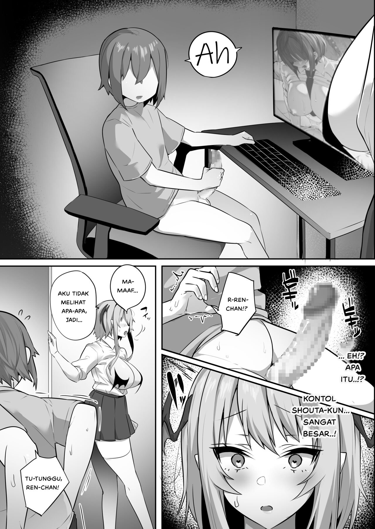 Iya nanoni Honnou de Tanegoi Ecchi Shite Shimau Succubus-chan - Chapter 1 24