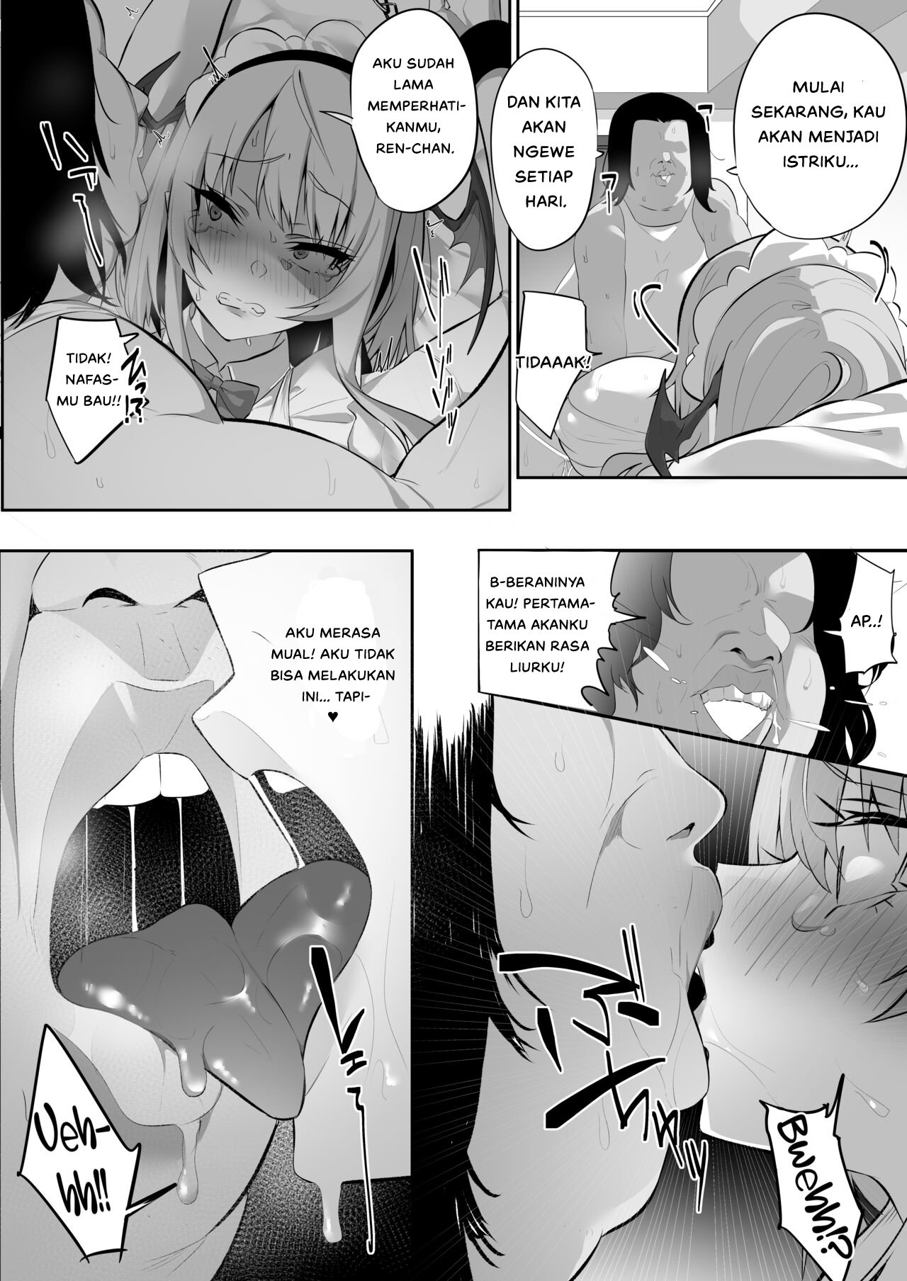 Iya nanoni Honnou de Tanegoi Ecchi Shite Shimau Succubus-chan - Chapter 1 35