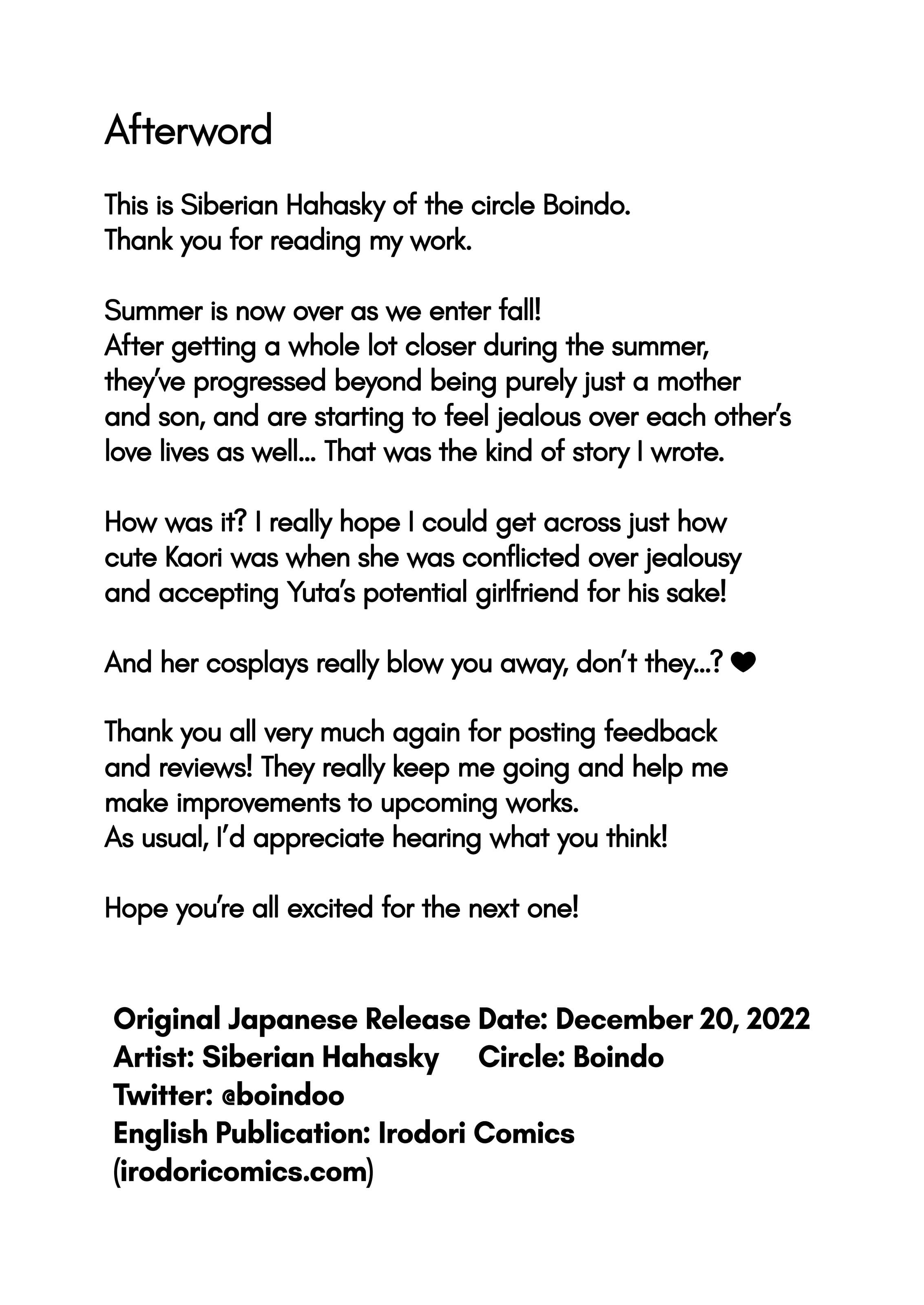 Boku no Kaa-san de, Boku no Suki na Hito - Chapter 6 63