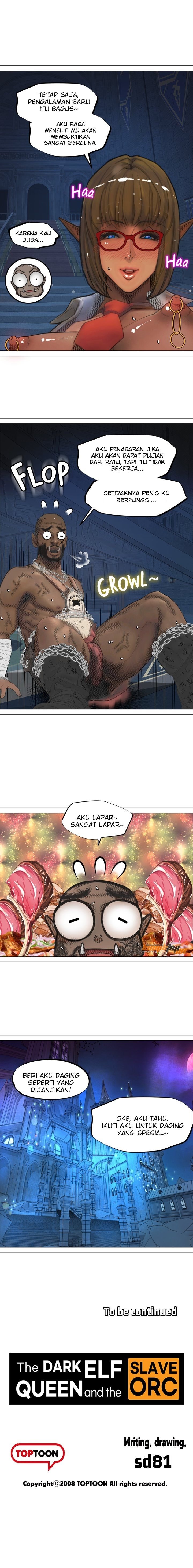 The Dark Elf Queen and the Slave Orc - Chapter 8 17 The Dark Elf Queen and the Slave Orc - Chapter 8 17